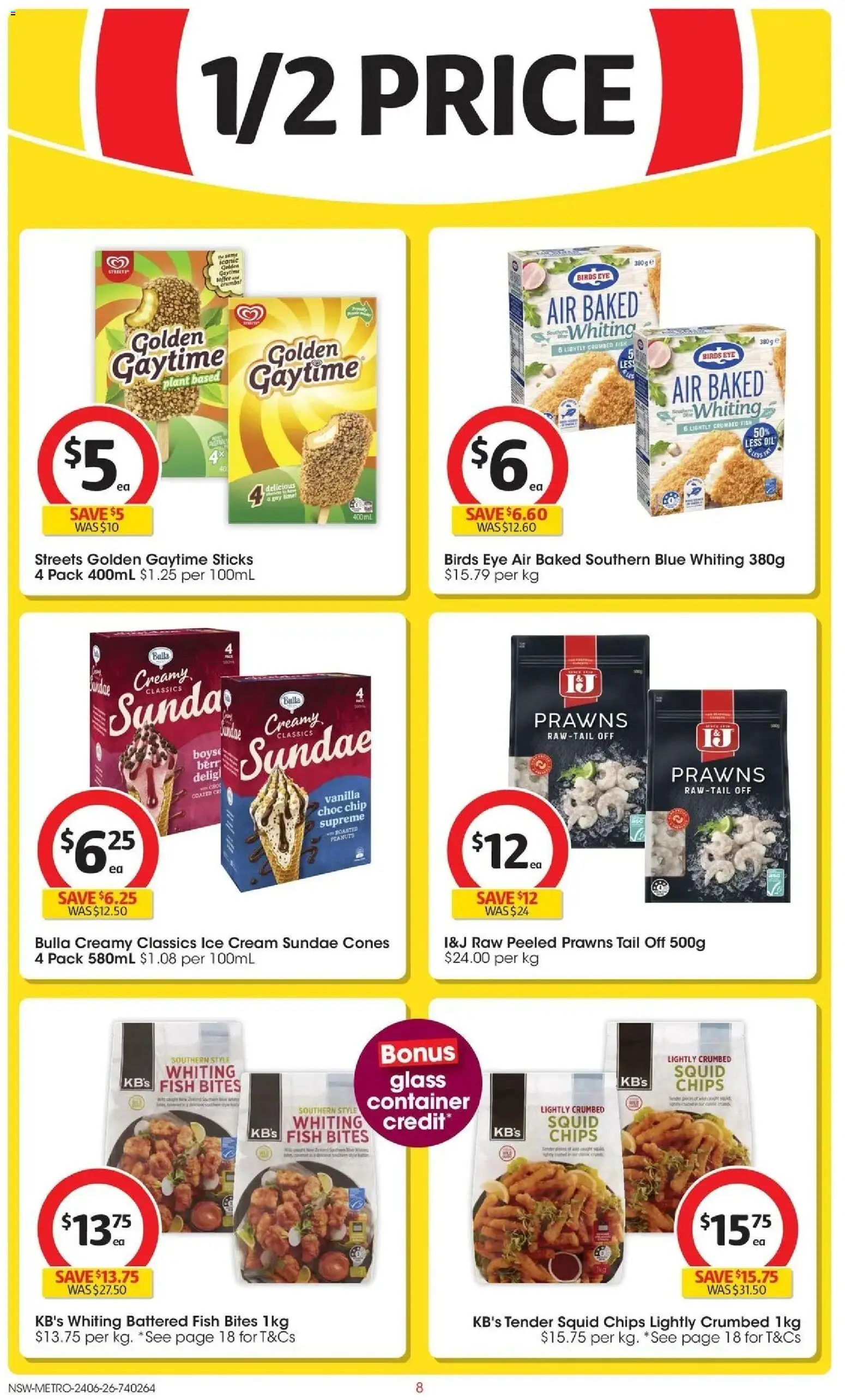 Coles catalogue - valid from 23/06/2026 | Page: 8 | Products: Plant, Fish, Chips, Peanuts