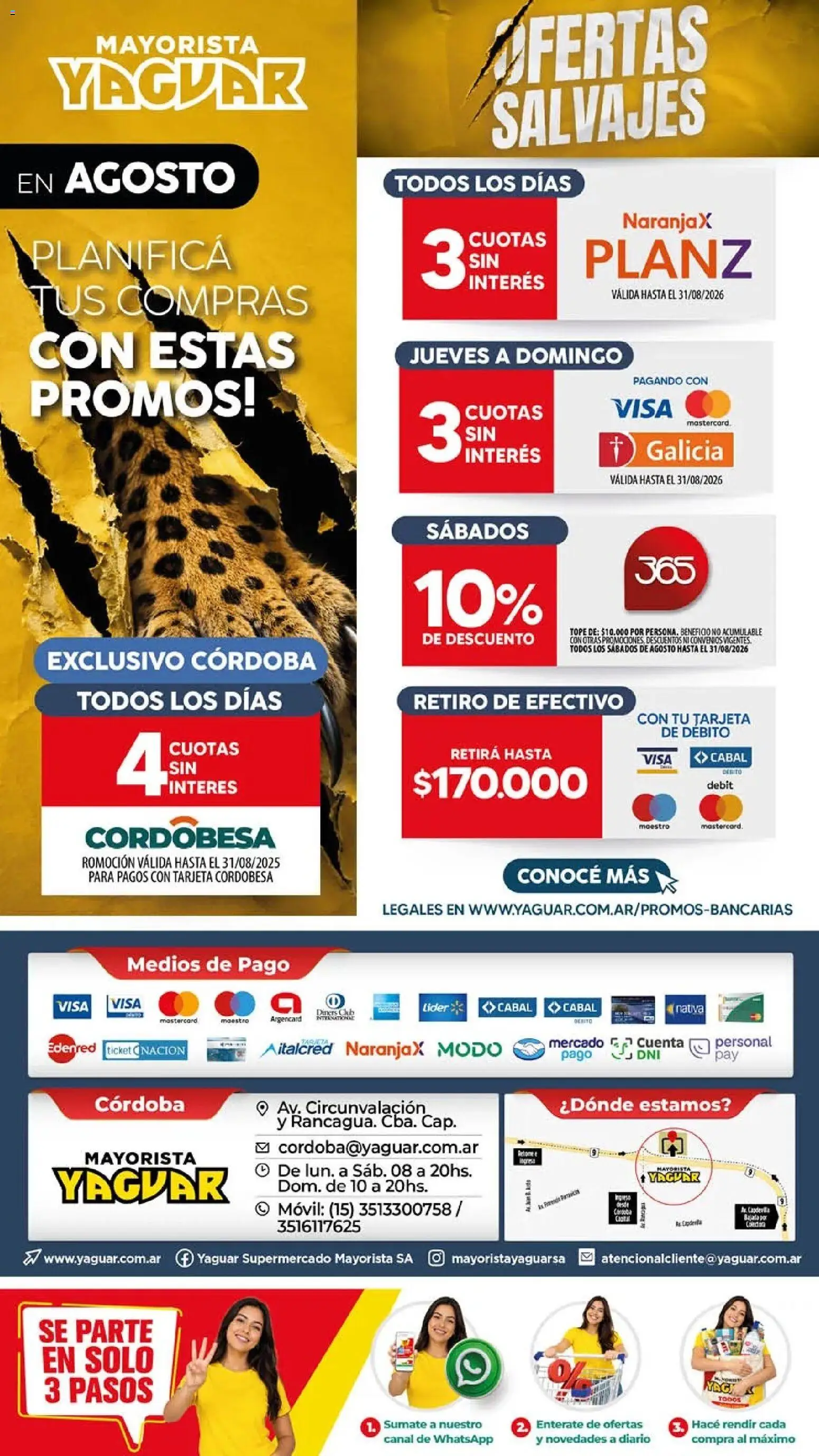Yaguar - Oferta Semanal Córdoba │ válido desde el 10/08/2026 | Página: 21 | Productos: Movil