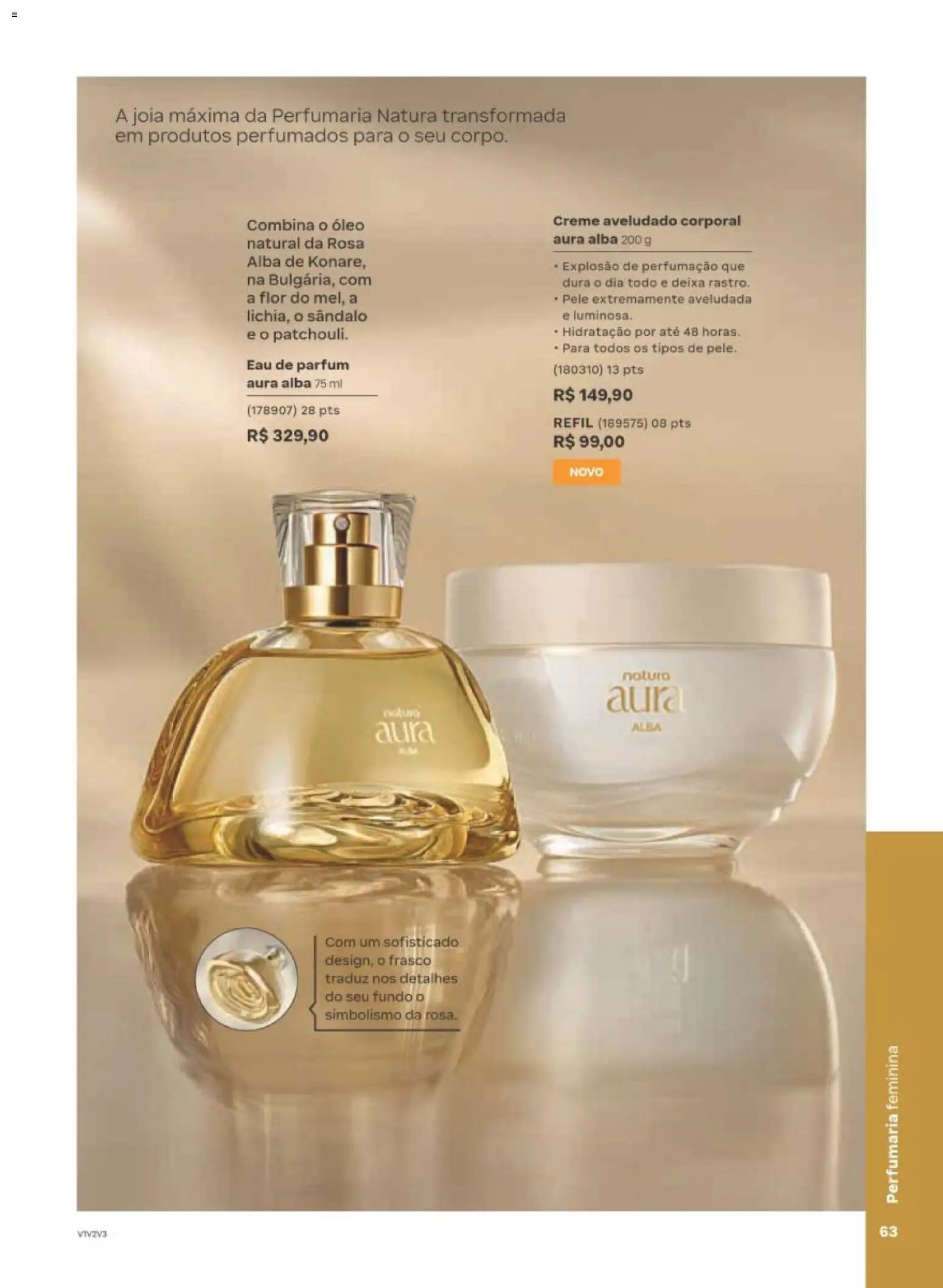 Natura Folheto - válido de 29/06/2026 | Página: 63 | Produtos: Óleo, Creme