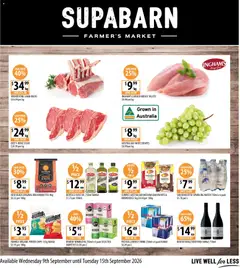 Preview of Supabarn catalogue - valid from 09/09/2026