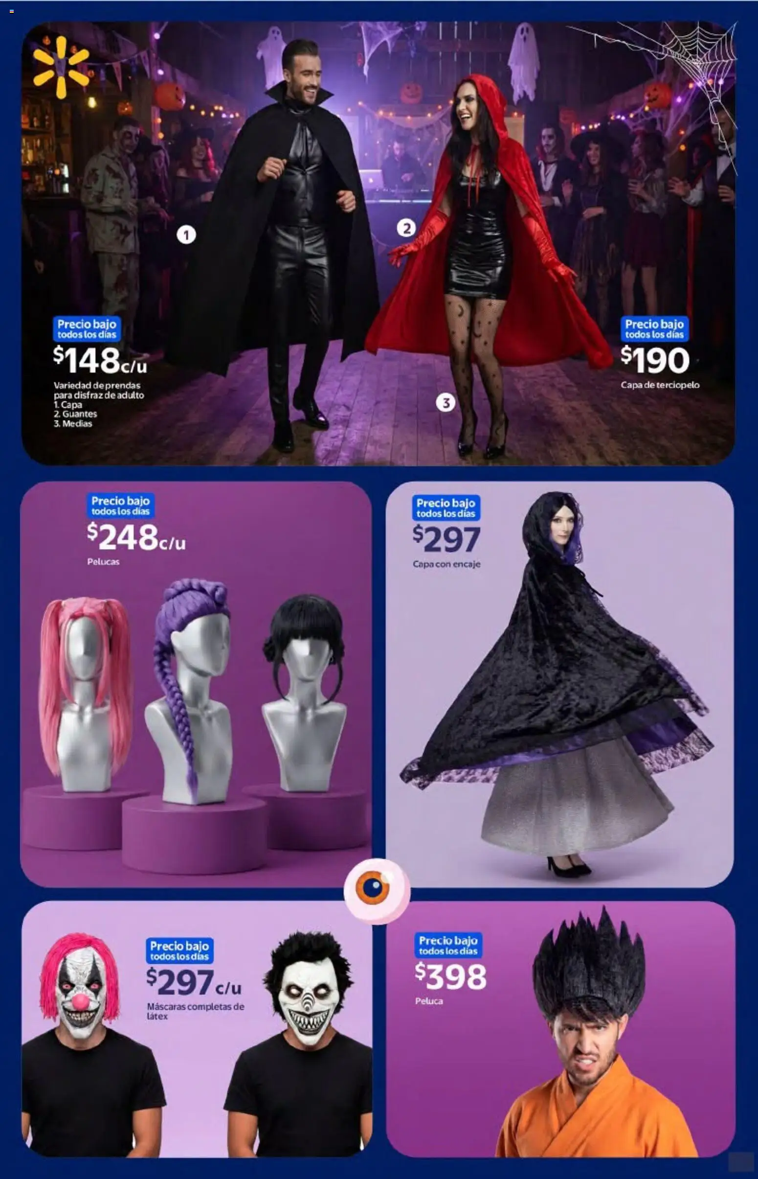 Nuevas ofertas de Walmart válidas en toda la República Mexicana desde el 01/10/2026. ¡Encuentra las mejores ofertas en Walmart folleto Halloween! | Página: 25