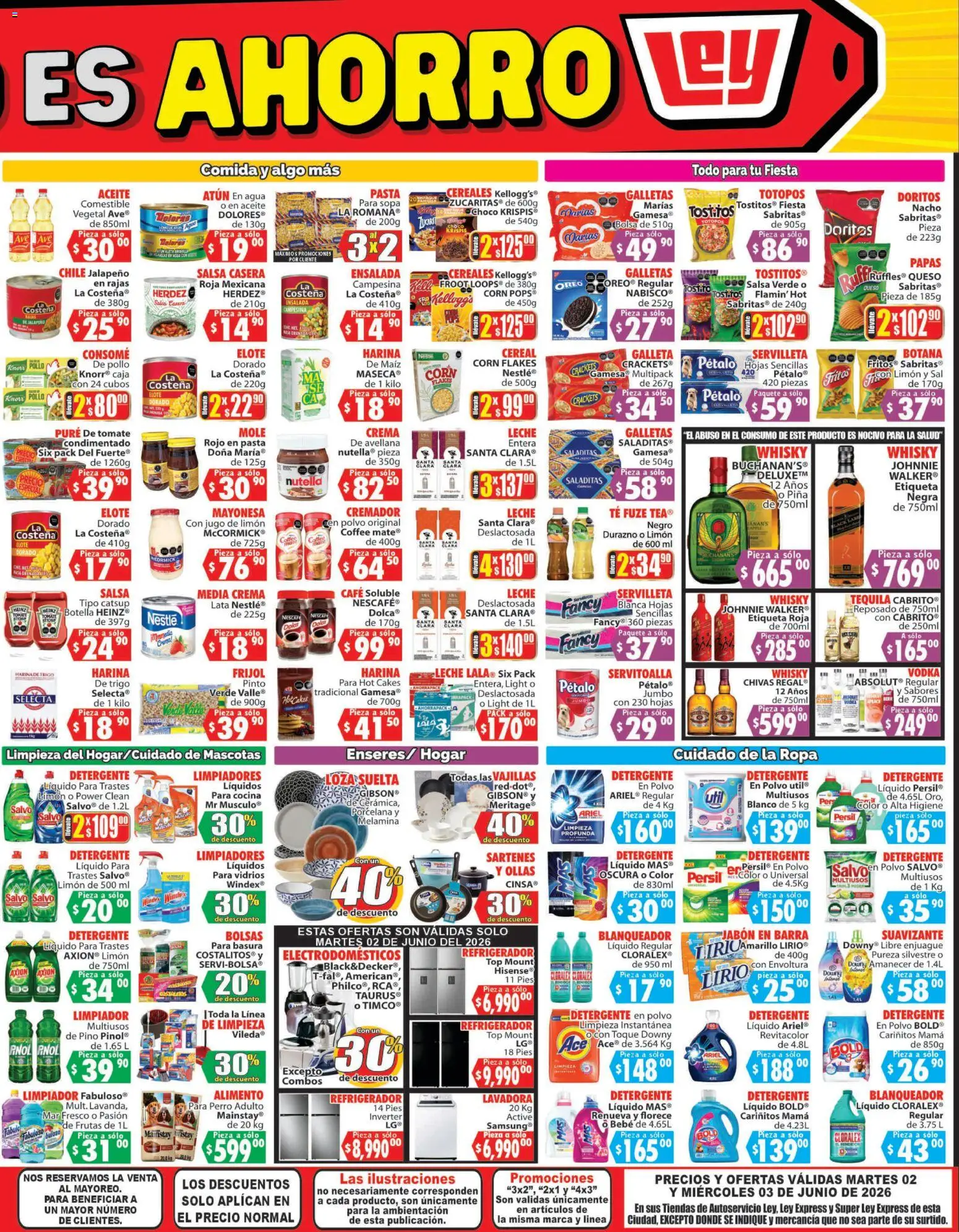 Nuevas ofertas de Casa Ley válidas en toda la República Mexicana desde el 02.06.2026. ¡Encuentra las mejores ofertas en Casa Ley folleto Autoservicio La Paz, BCS! | Página: 4