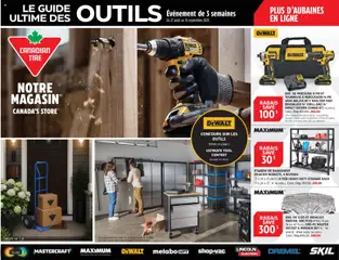 Preview of Canadian Tire circulaire - Le guide ultime des outils from shop Canadian Tire valid from Aug 27, 2026
