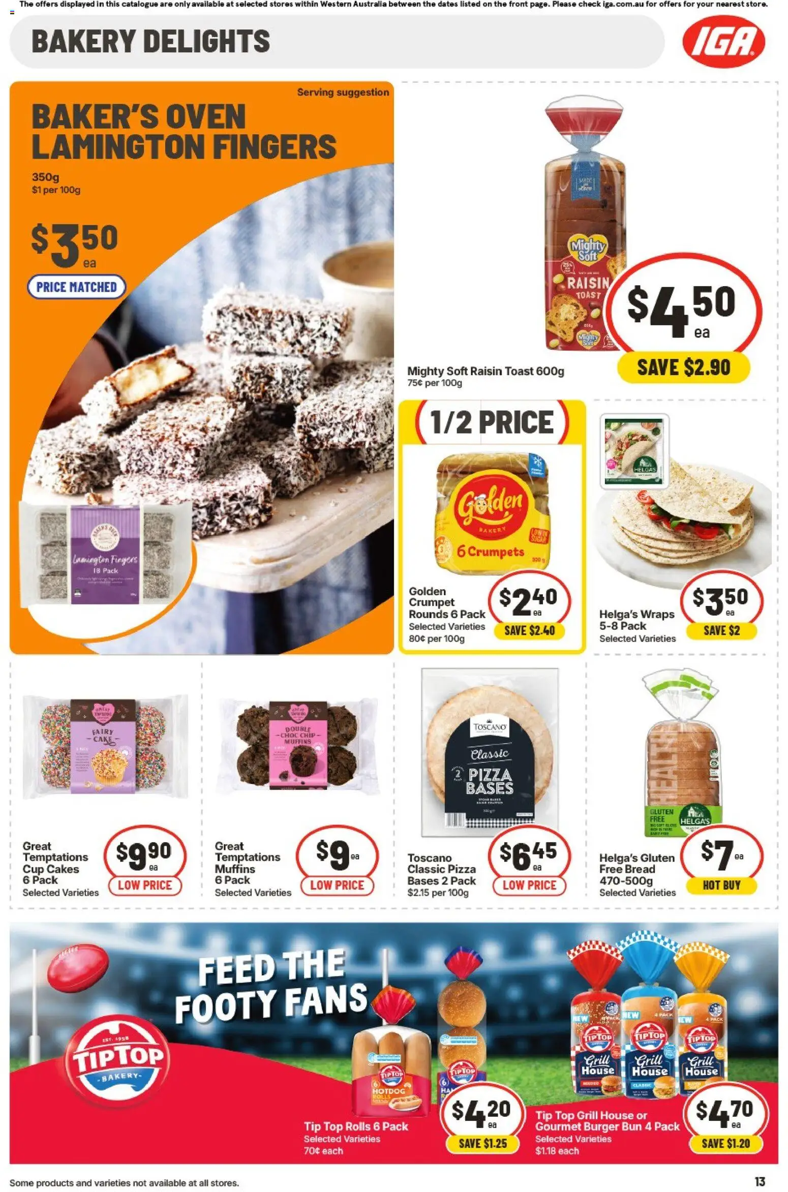 IGA catalogue - valid from 23/09/2026 | Page: 21 | Products: Pizza, Toast, Grill, Bakery