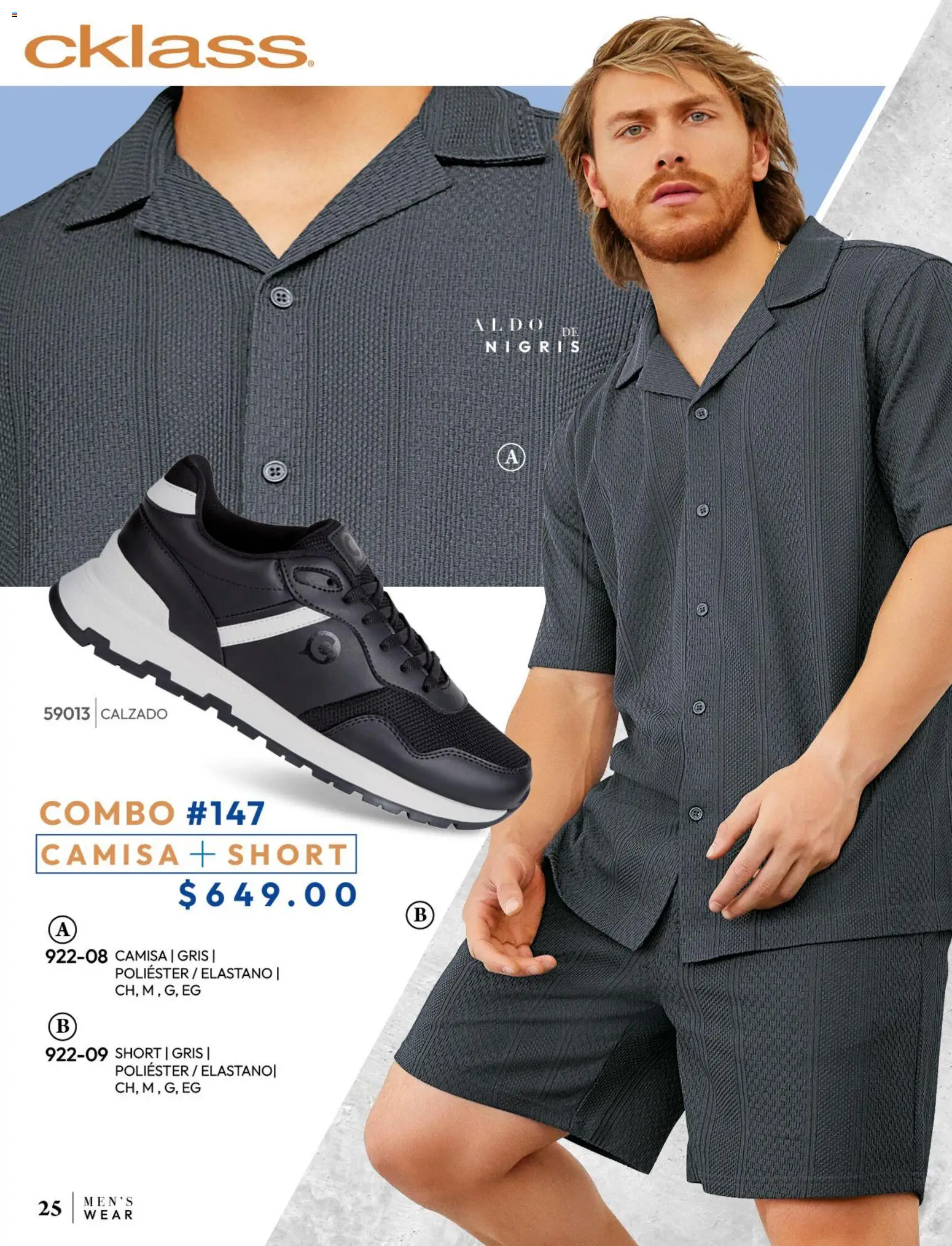 Nuevas ofertas de Cklass válidas en toda la República Mexicana desde el 08/07/2026. ¡Encuentra las mejores ofertas en Cklass catálogo Ropa caballero! | Página: 26 | Productos: Camisa, Short