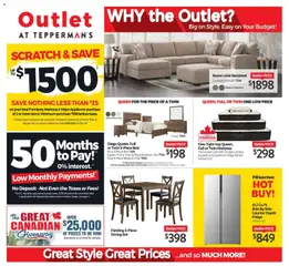 Preview of Tepperman's outlet from shop Tepperman's valid from Oct 16, 2026