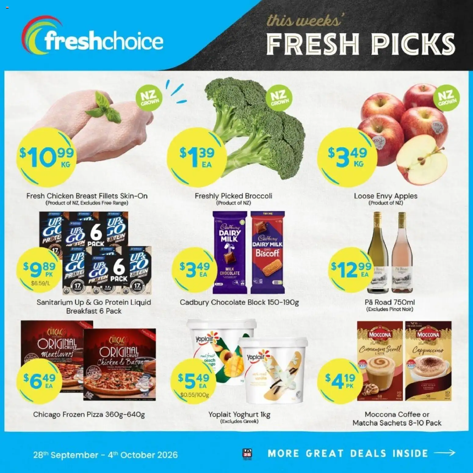 FreshChoice catalogue from 28 Sept 2026 | Page: 1