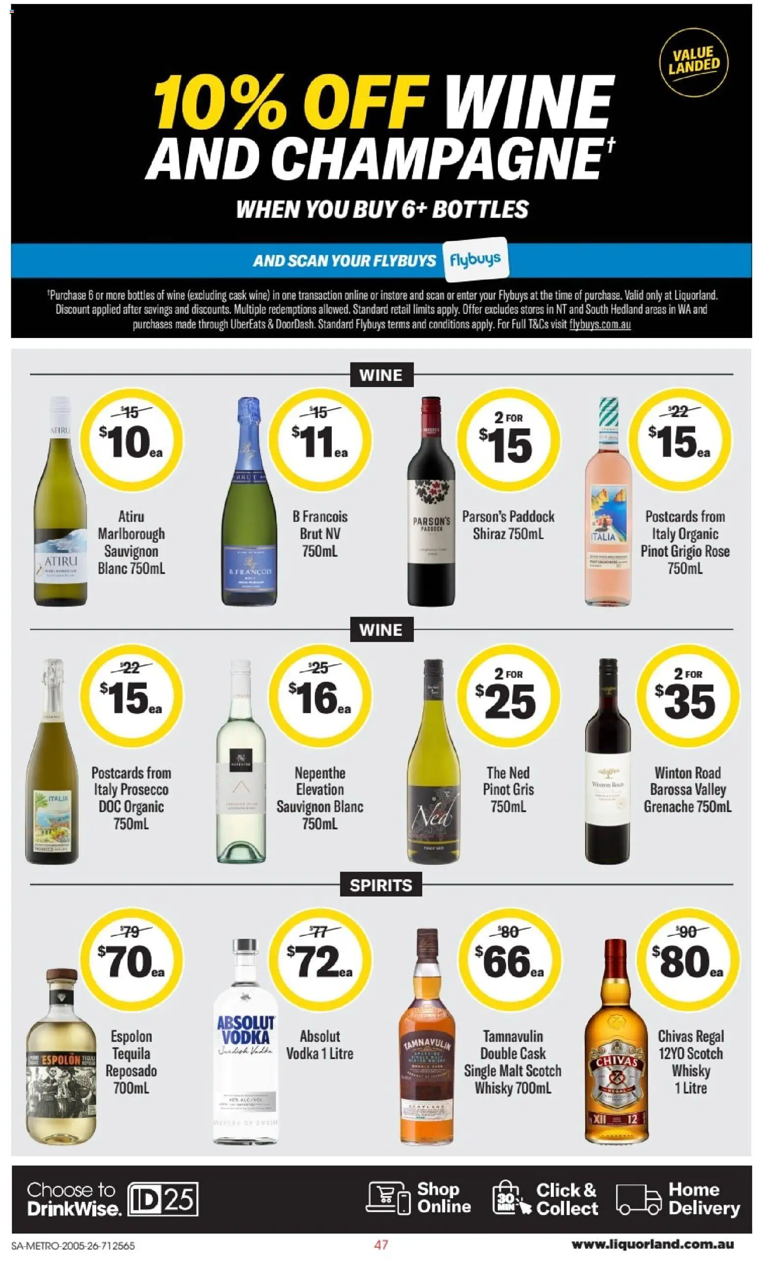 Liquorland catalogue - valid from 20.05.2026 | Page: 2 | Products: Wine, Vodka, Scotch