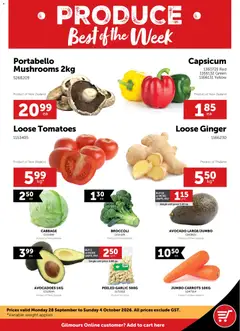 Gilmours catalogue preview  - valid from 28 Sept 2026