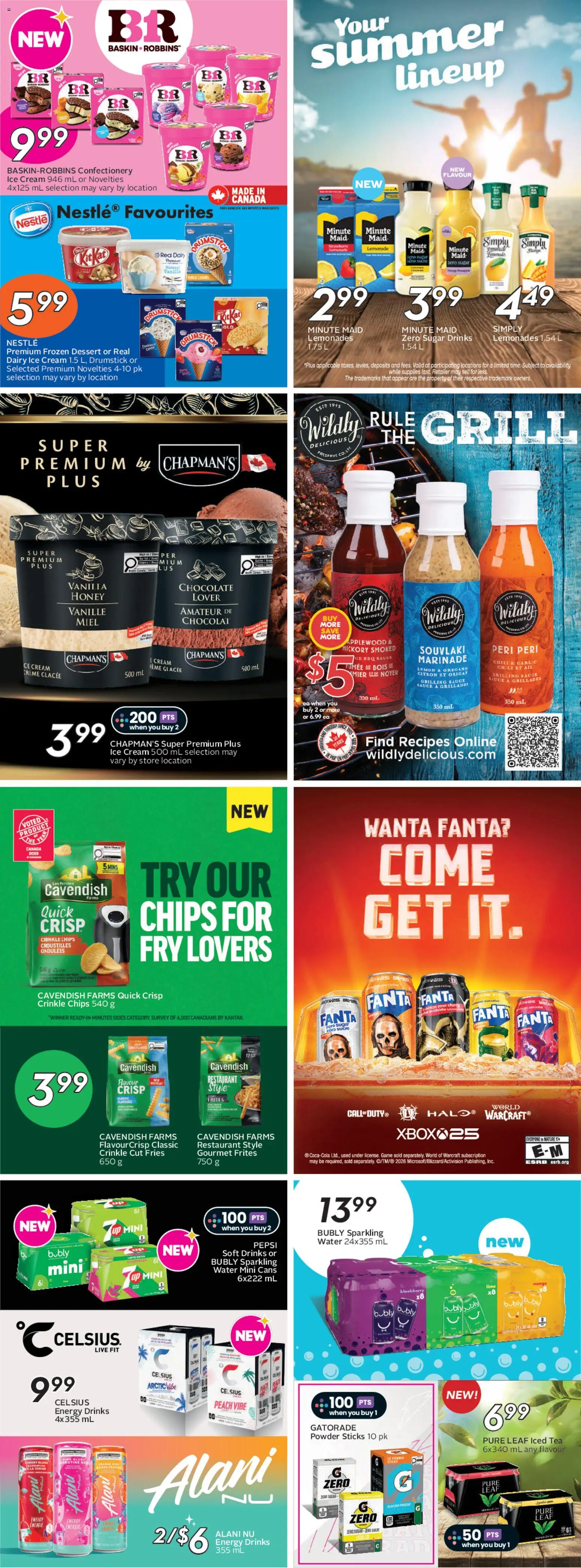 Safeway flyer valid from 14.05.2026 | Page: 21 | Products: Tea, Cream, Game, Chocolate