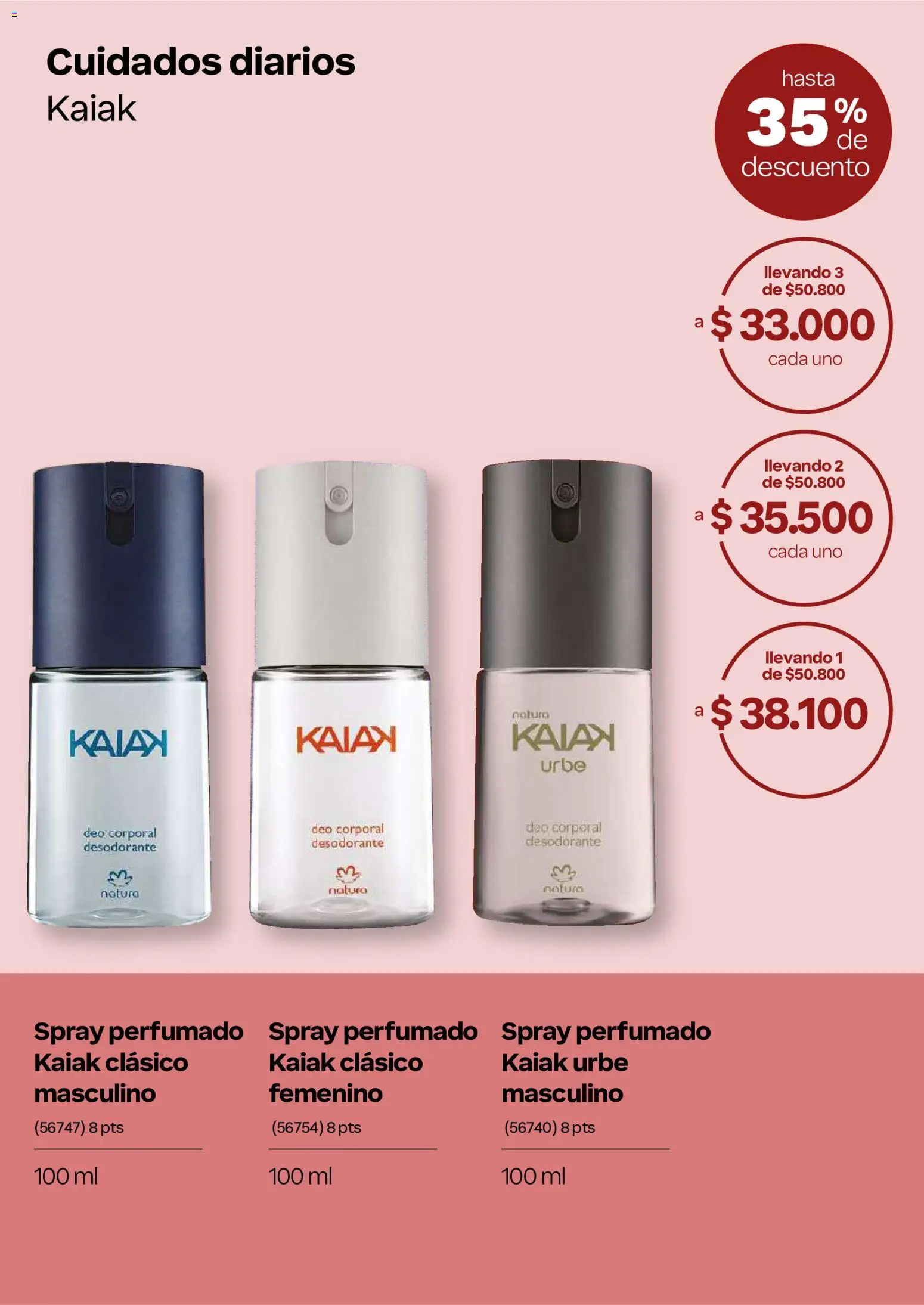 Natura revista - valida desde el 23/09/2026 | Página: 32 | Productos: Desodorante