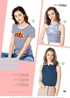 Vista previa de SC Pakar catálogo Ropa, nuevo folleto de la tienda, válido en México a partir del 30.01.2026 | Página: 105 | Productos: Algodón, Playera, Top