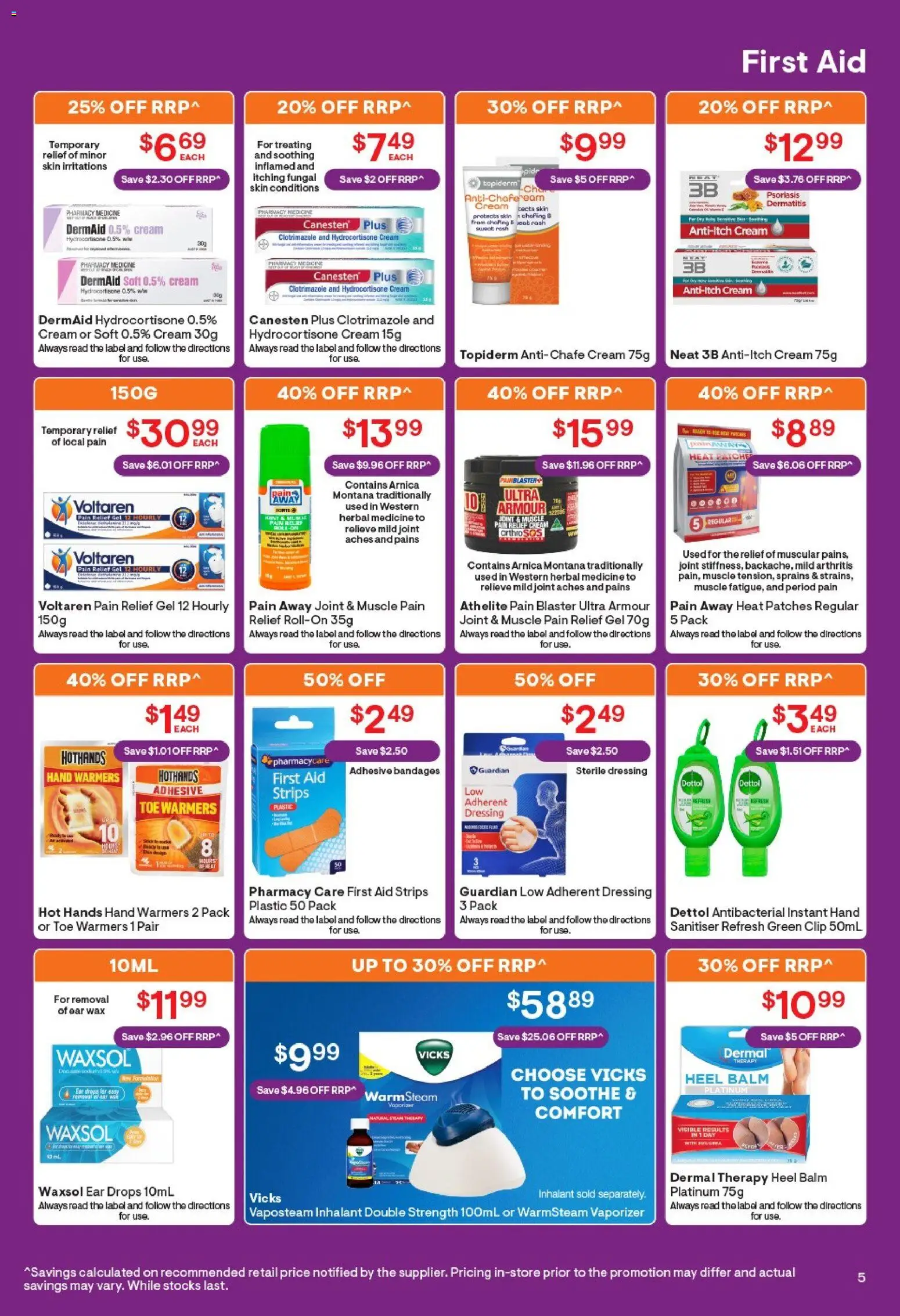 Discount Drug Stores catalogue - valid from 09/07/2026 | Page: 6 | Products: Socket, Cream, Herbal, Pain relief