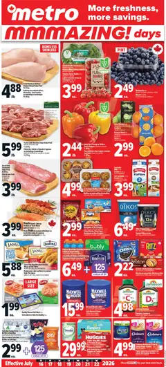 Preview of Metro weekly flyer - Trois-Pistoles from shop Metro valid from Jul 16, 2026