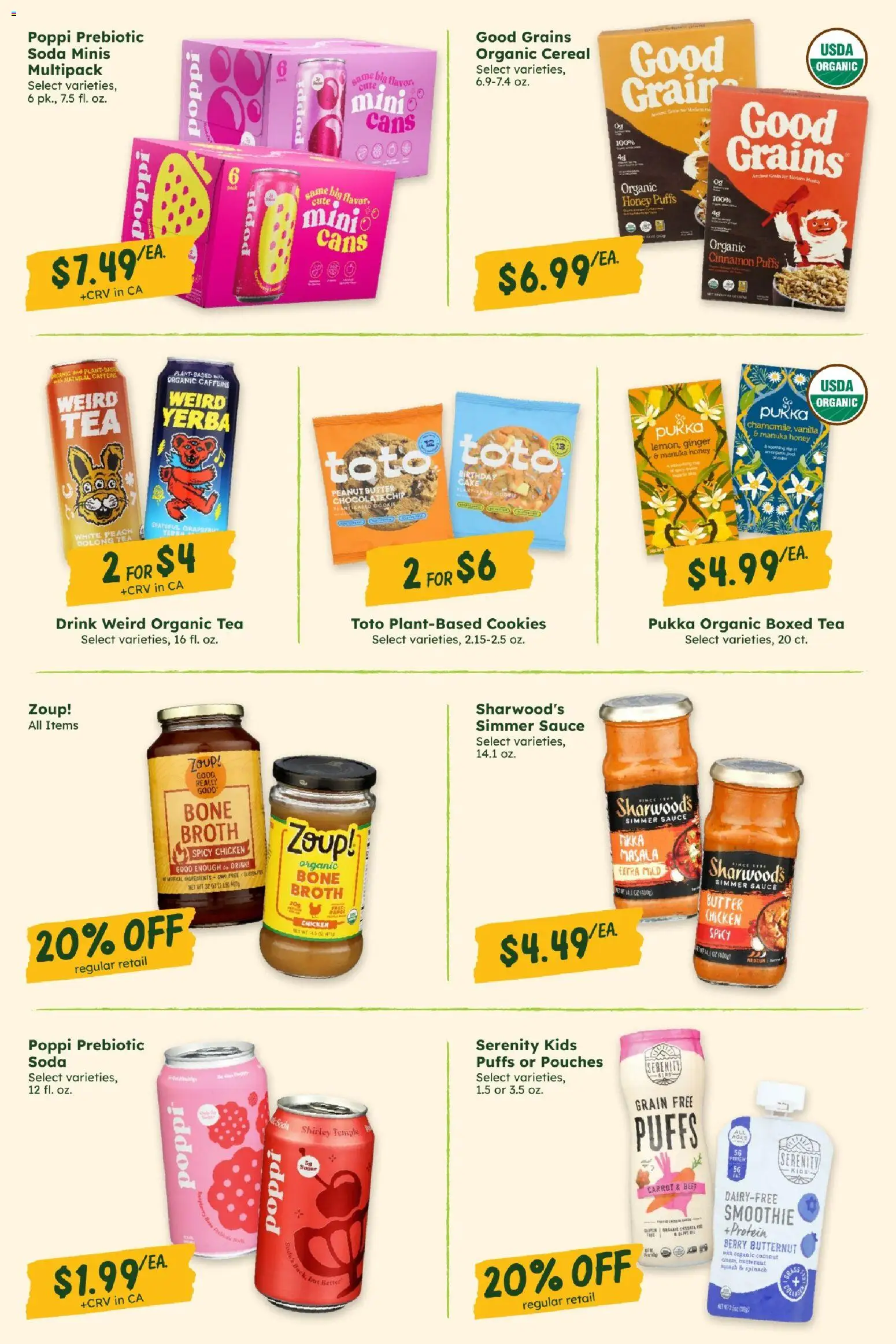 Sprouts Monthly Ad - valid from 09/23/2026 | Page: 12 | Products: Squash, Peach, Peanut butter, Vanilla
