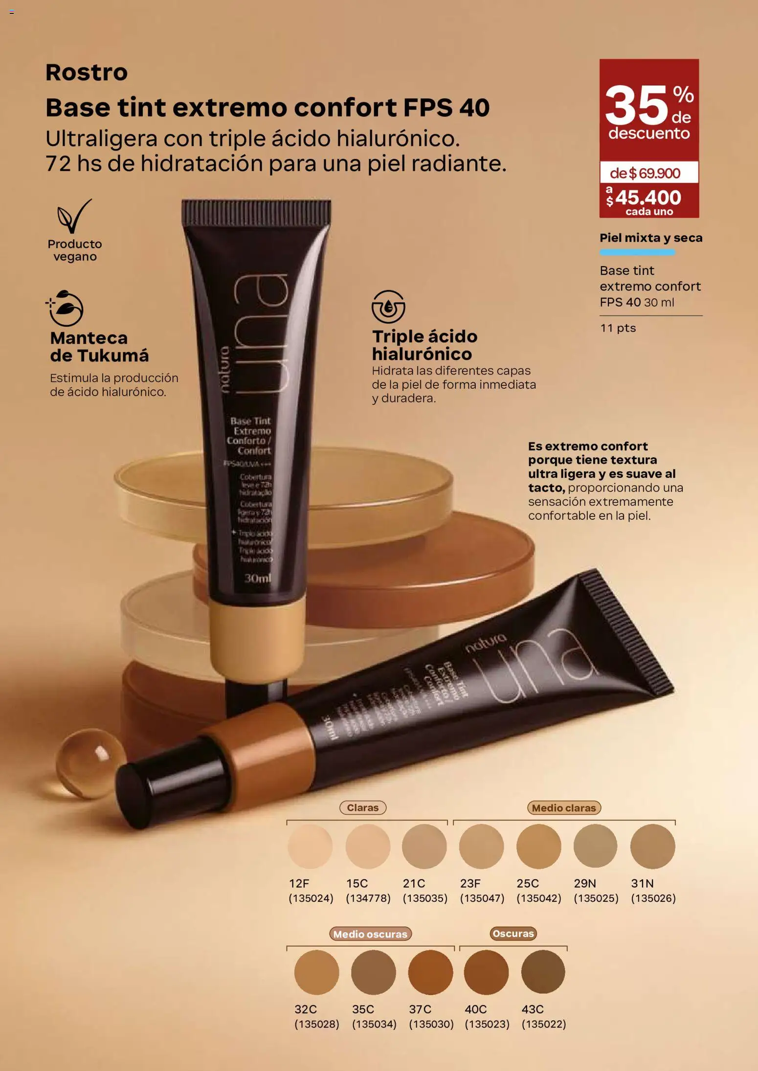 Natura revista - valida desde el 02/09/2026 | Página: 58 | Productos: Manteca