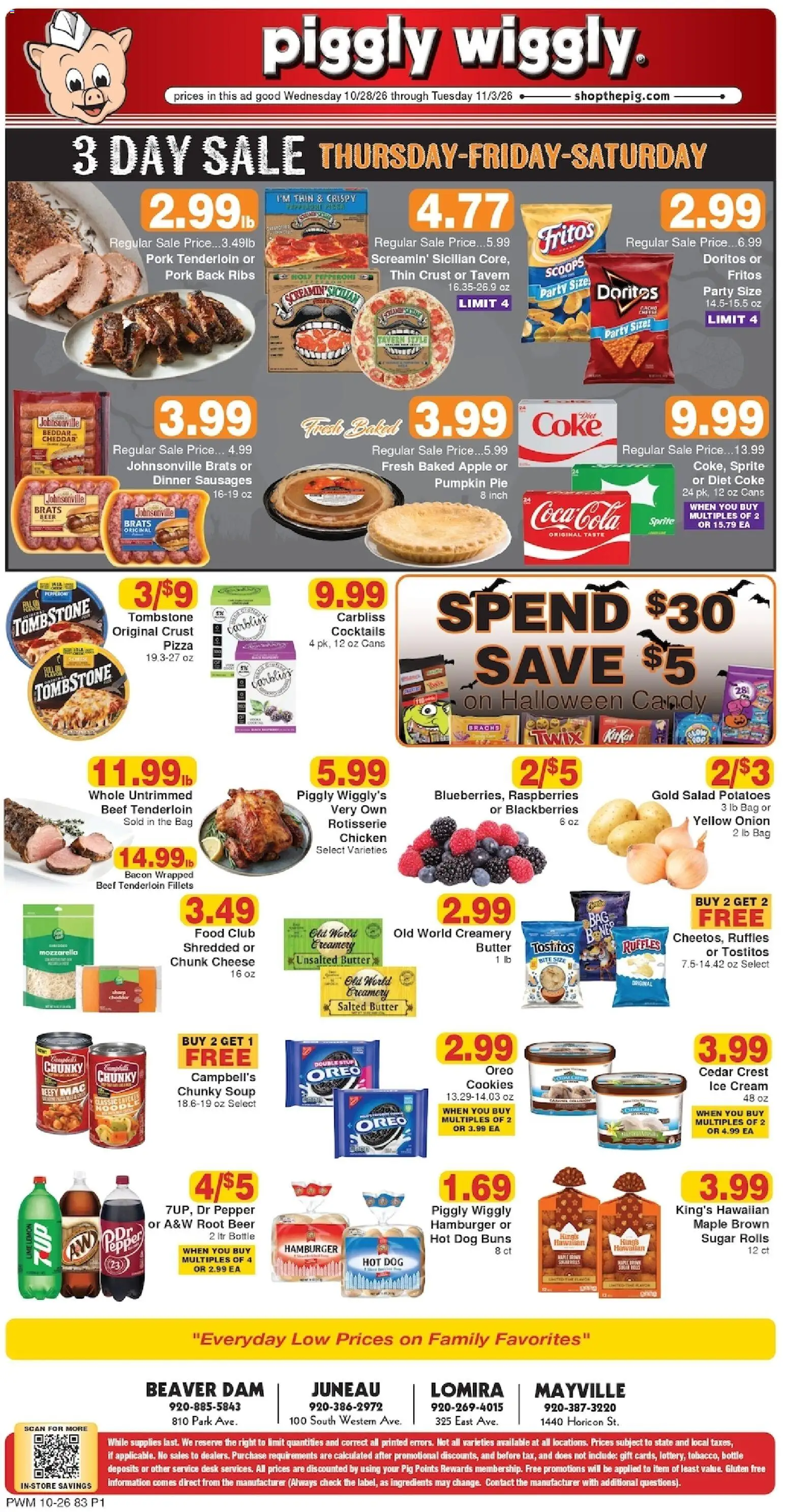 Piggly Wiggly Weekly Ad - valid from 10/28/2026 | Page: 1