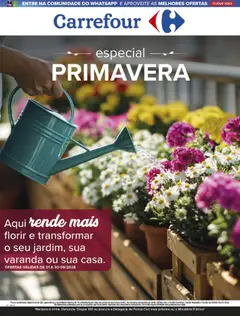Carrefour ofertas Primavera - Pré-Visualização do folheto da loja Carrefour, válido de 21/09/2026