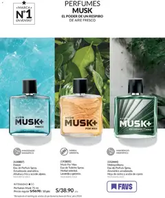 Vista previa de folleto Avon catálogo - Campaña 9 de la Avon válido desde 24.05.2026 | Página: 94 | Productos: Aceite, EAU de Toilette