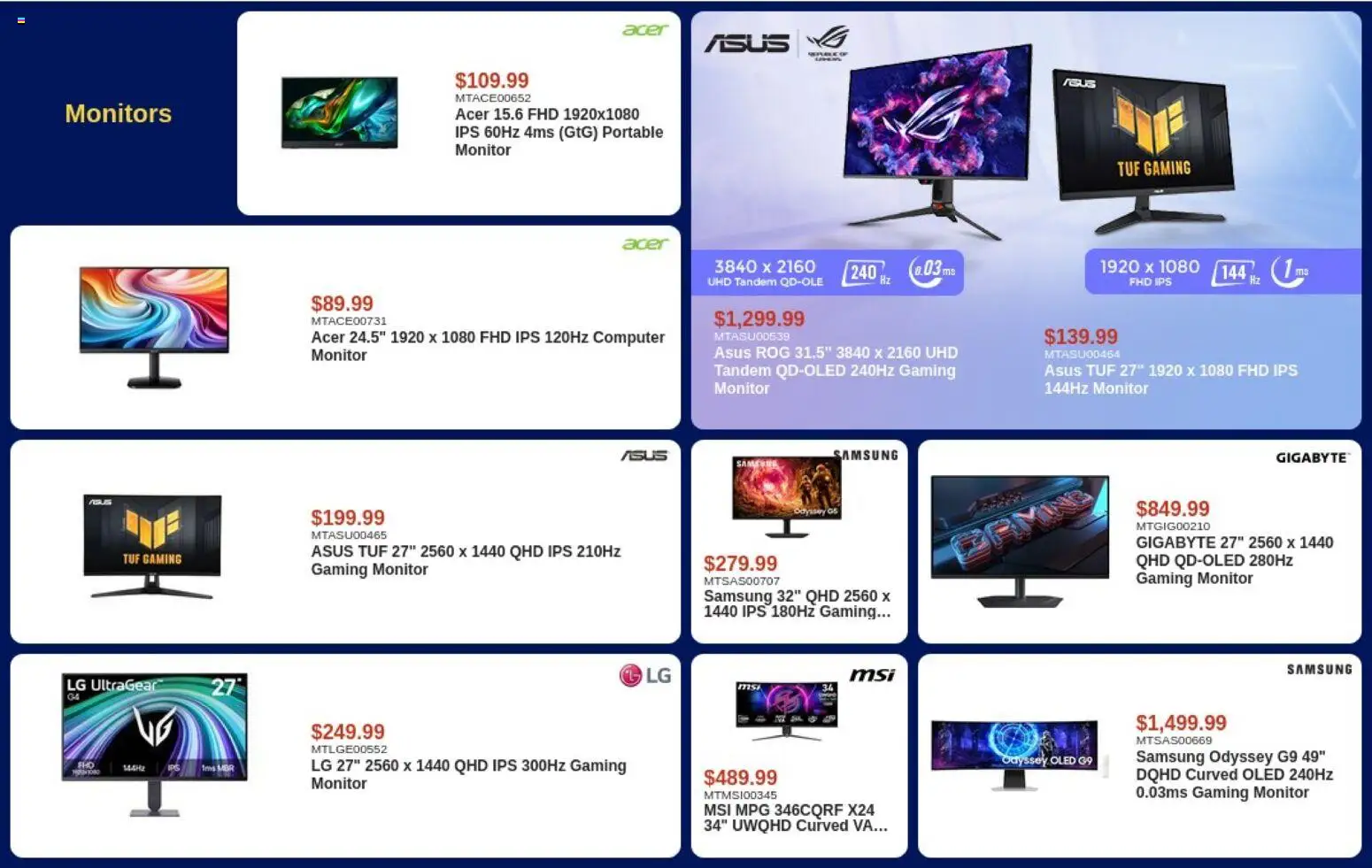 Canada Computers flyer valid from Oct 2, 2026 | Page: 6 | Products: Monitor, Computer