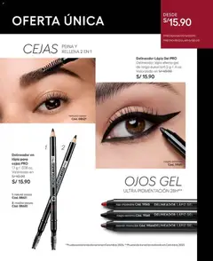 Vista previa de folleto Ésika catálogo - Campaña 15 de la Ésika válido desde 09/09/2026 | Página: 17 | Productos: Delineador, Cacao