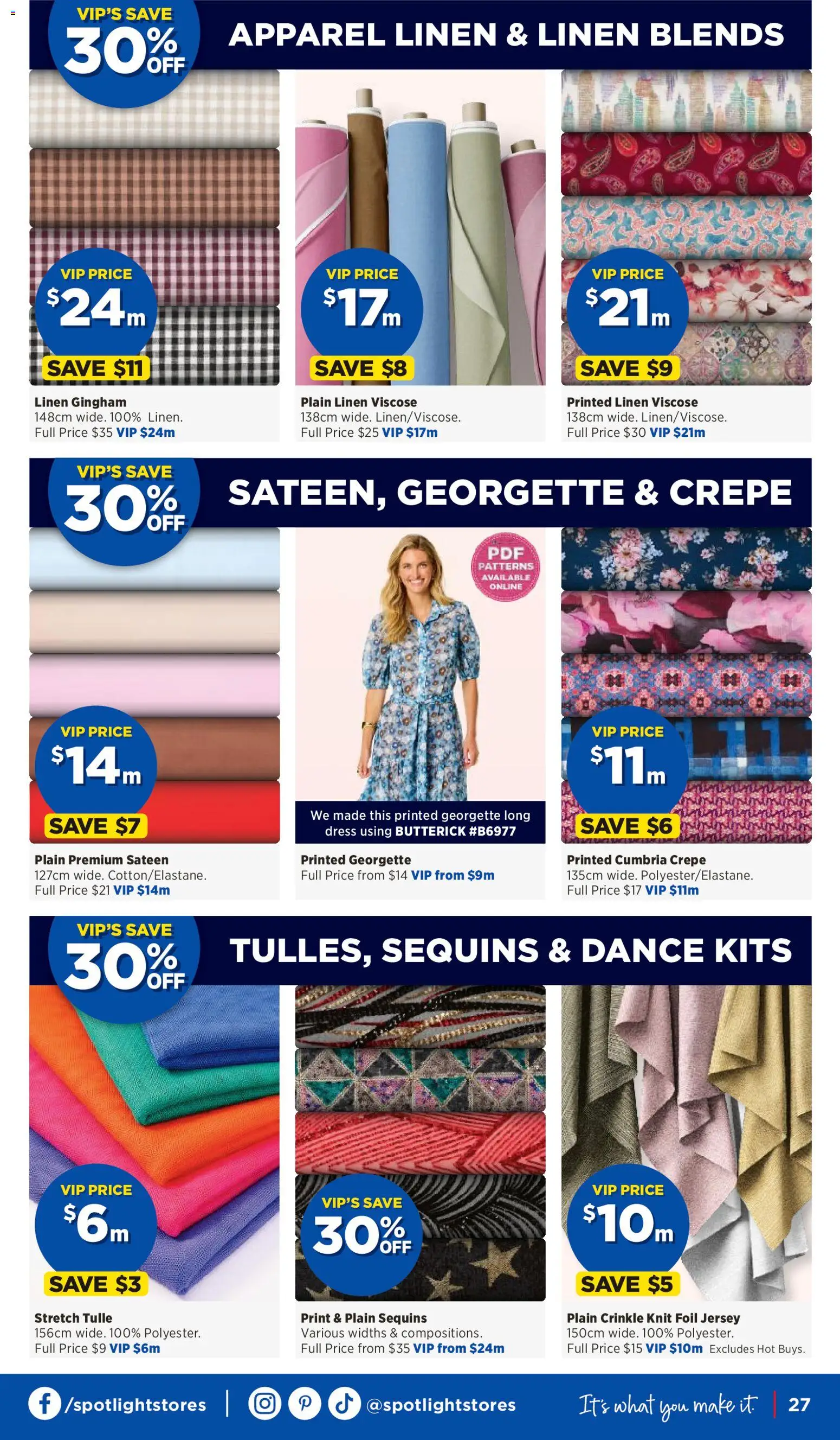 Spotlight catalogue - valid from 03.06.2026 | Page: 27 | Products: Linen, Kits, Dress, Dance