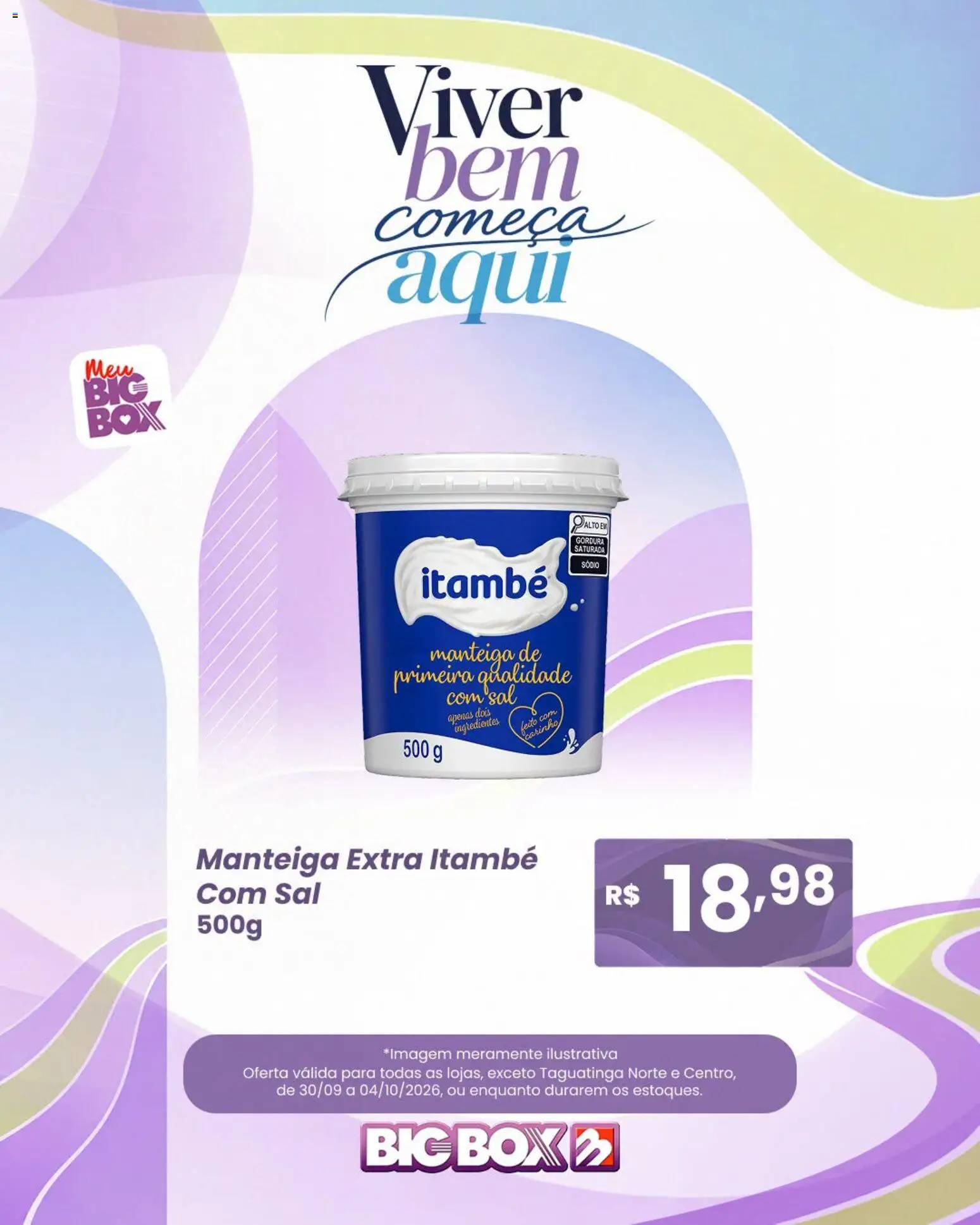 Big Box Folheto - válido de 30/09/2026 | Página: 5 | Produtos: Manteiga, Sal