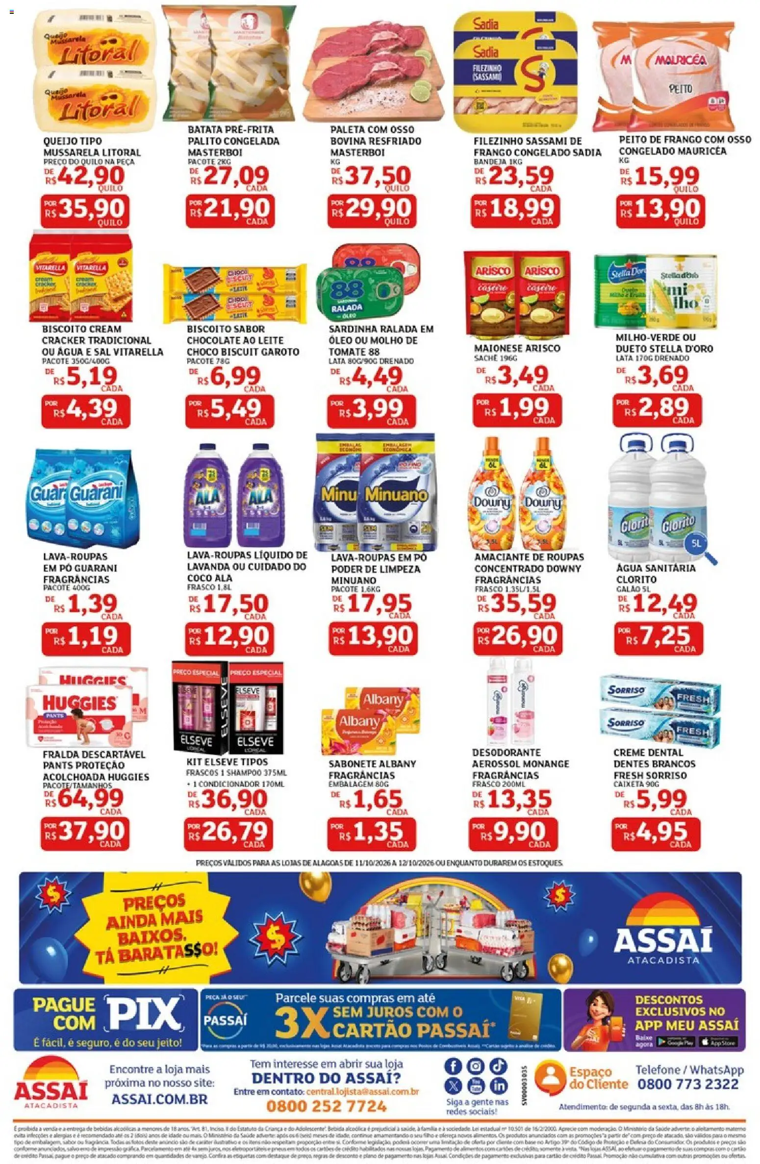 Assaí Atacadista Folheto - válido de 11/10/2026 | Página: 2