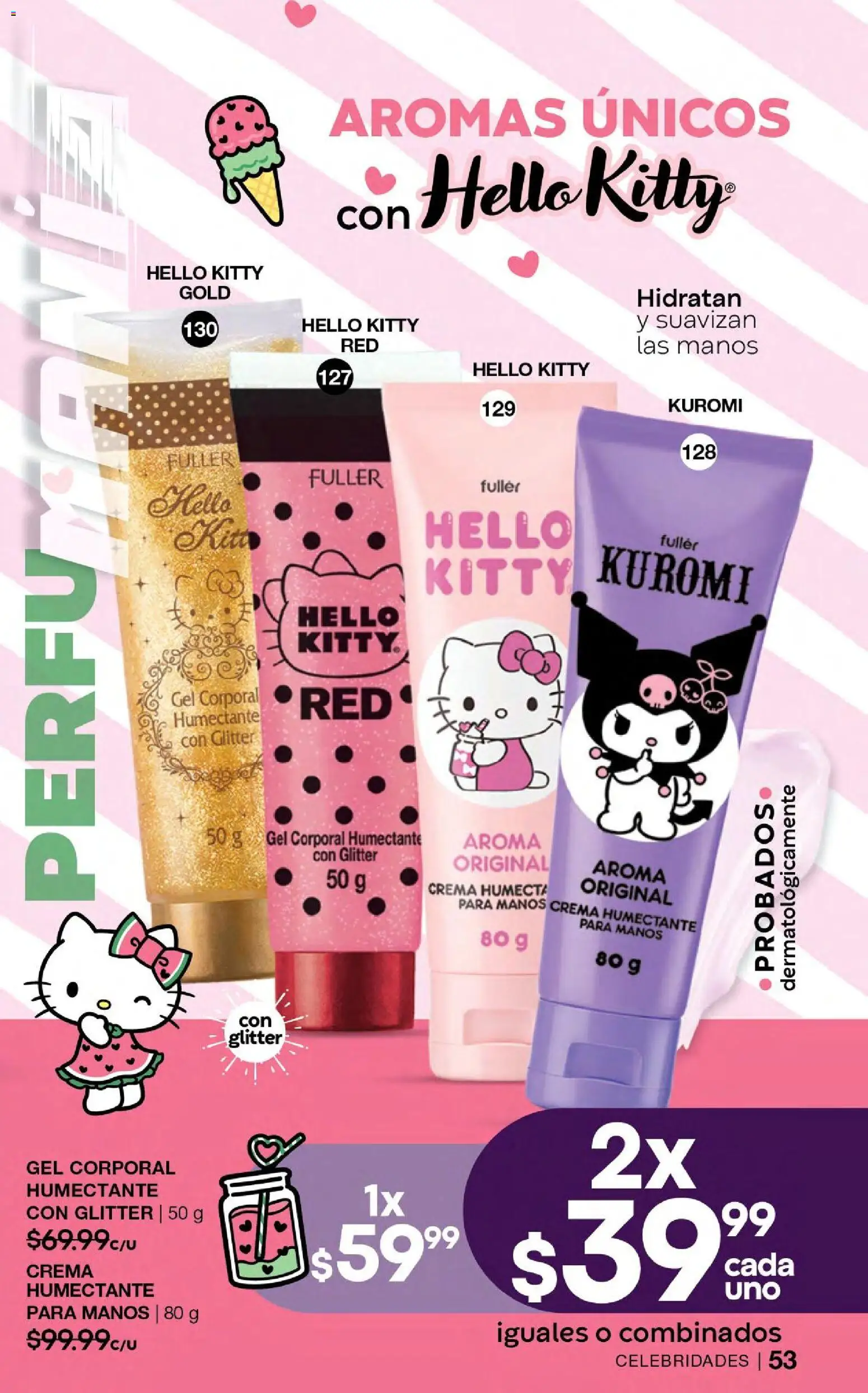 Nuevas ofertas de Fuller válidas en toda la República Mexicana desde el 24.06.2026. ¡Encuentra las mejores ofertas en Fuller campaña 6 2026! | Página: 36 | Productos: Gel corporal, Crema, Glitter, Perfume