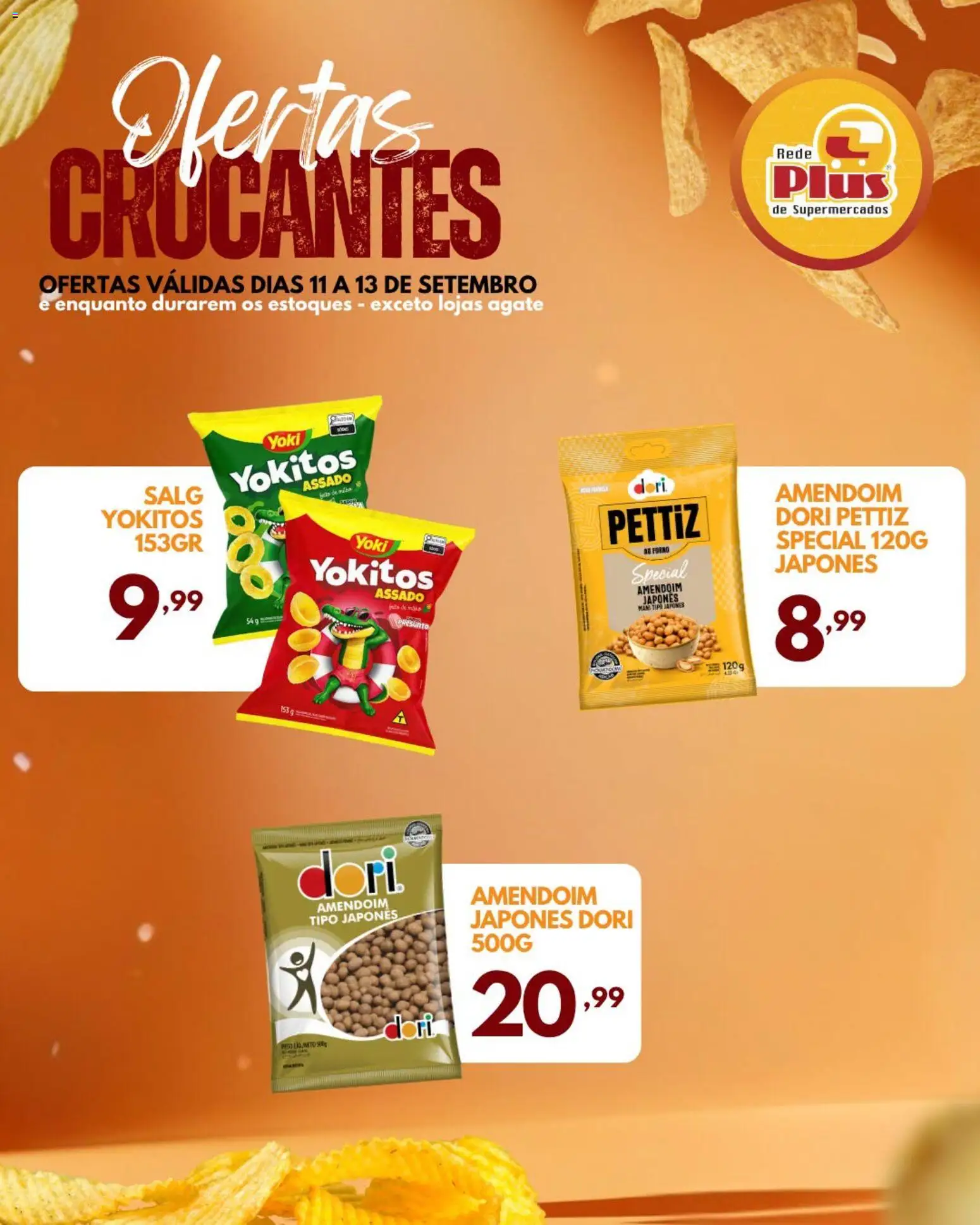 Rede Plus Supermercados Folheto - válido de 11/09/2026 | Página: 4 | Produtos: Forno, Amendoim, Presunto