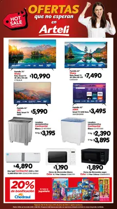 Vista previa de Arteli Hot Sale, nuevo folleto de la tienda, válido en México a partir del 25.05.2026