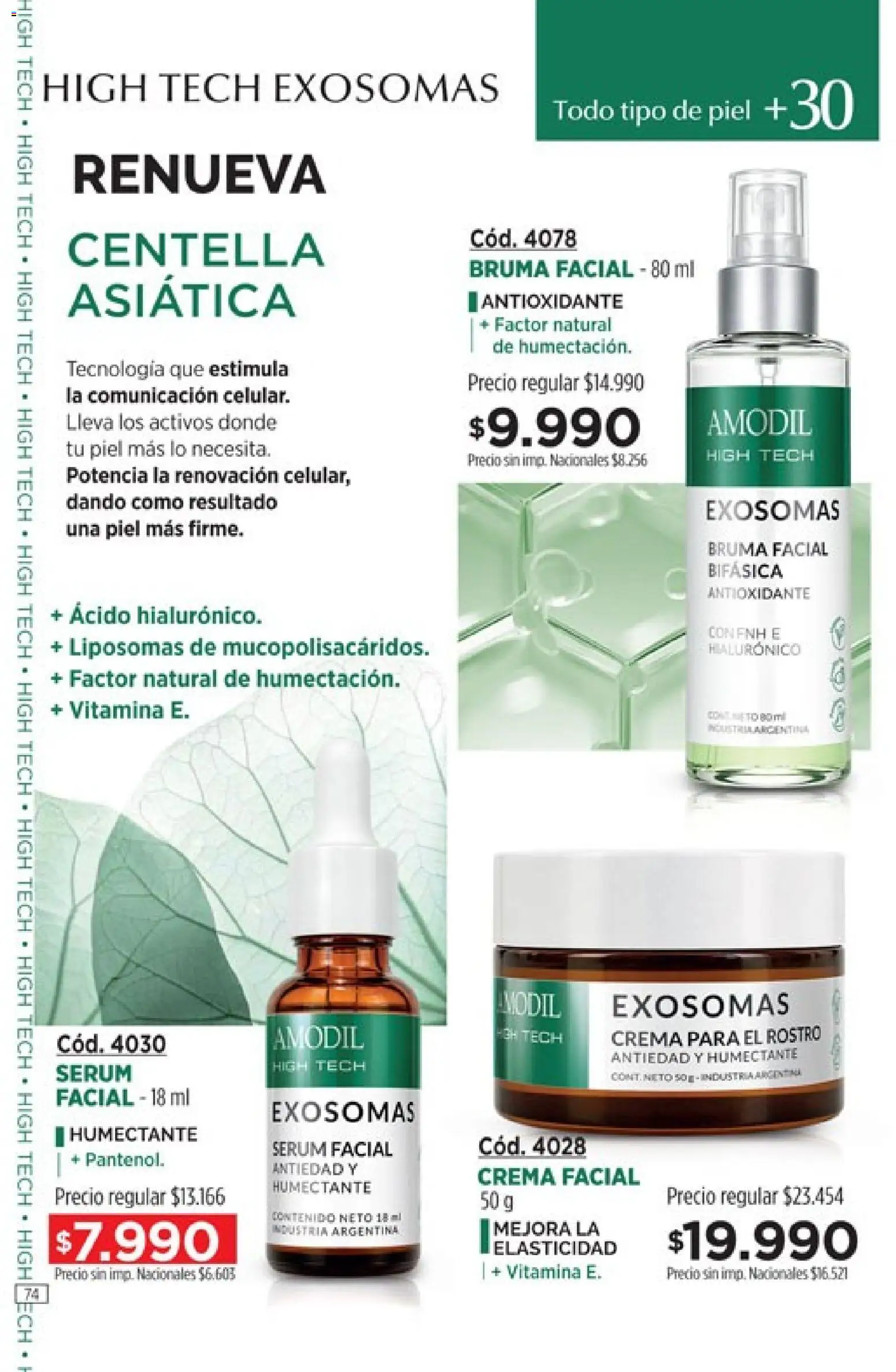Catálogo Amodil Campaña 18 │ válido desde el 02/11/2026 | Página: 74