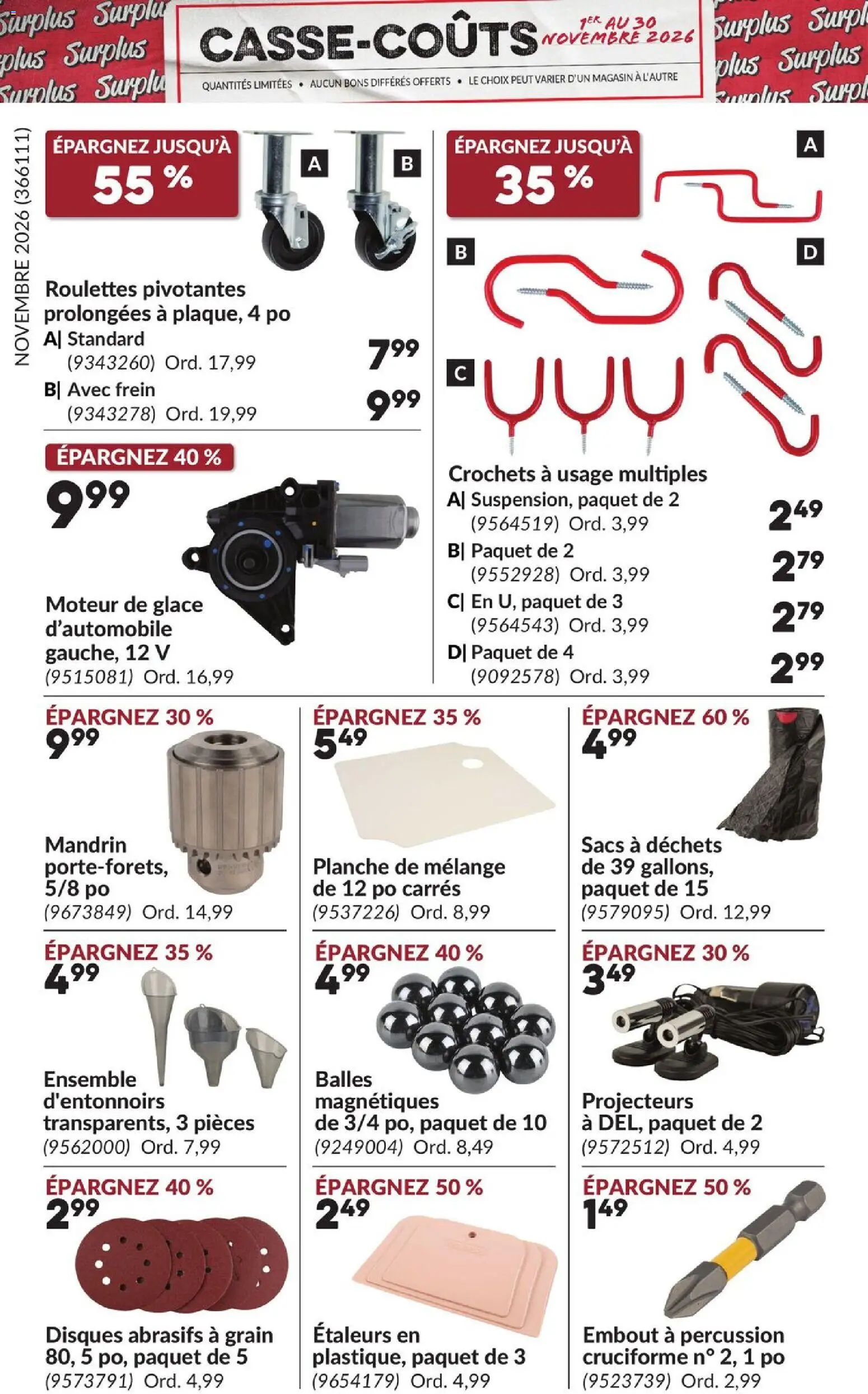 Princess Auto flyer valid from Nov 1, 2026 | Page: 21