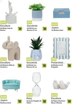 Vista previa de Coppel catálogo Primavera Verano, nuevo folleto de la tienda, válido en México a partir del 01/03/2026 | Página: 9 | Productos: Maceta, Reloj