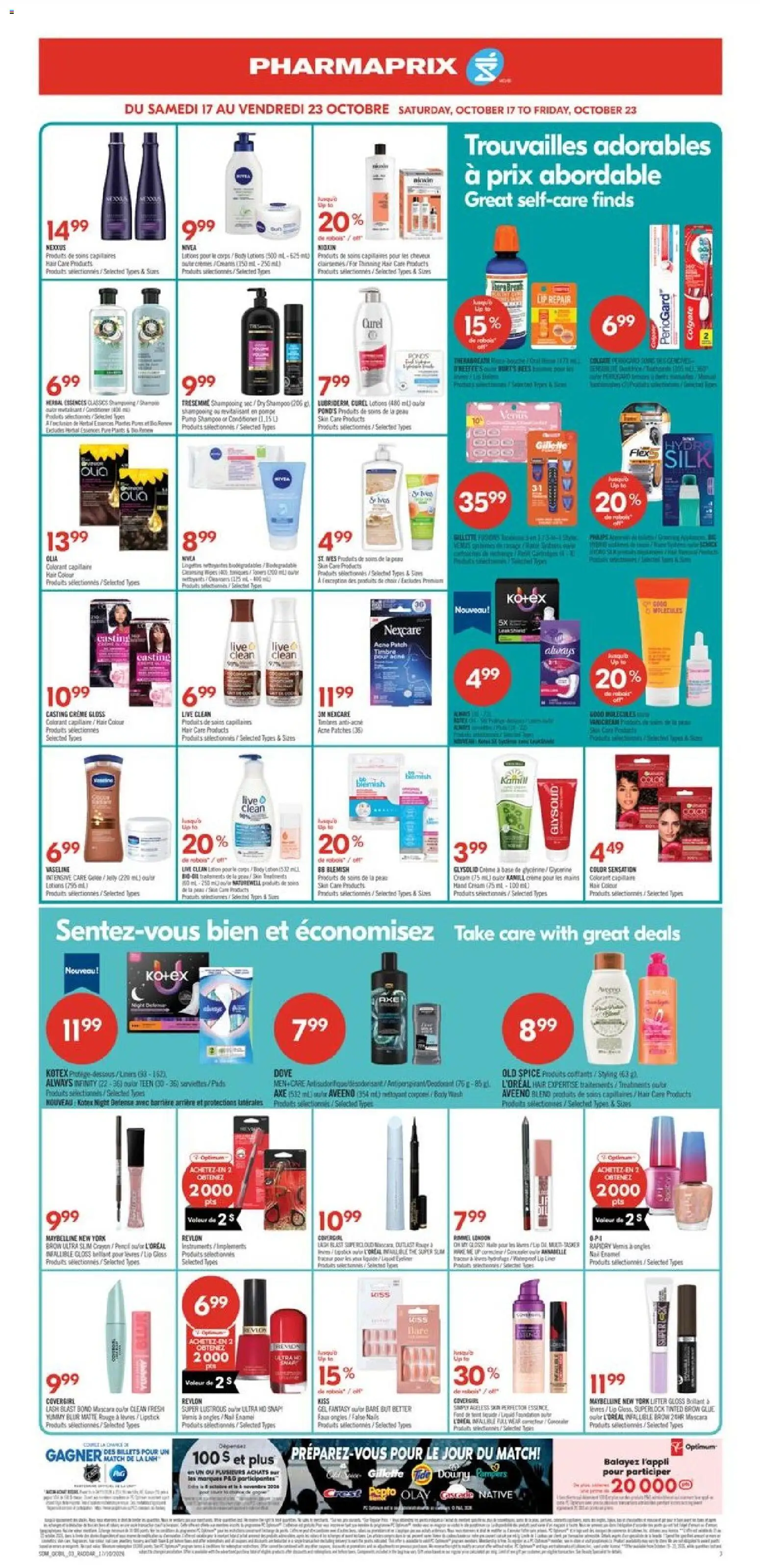 Pharmaprix flyer valid from Oct 17, 2026 | Page: 10
