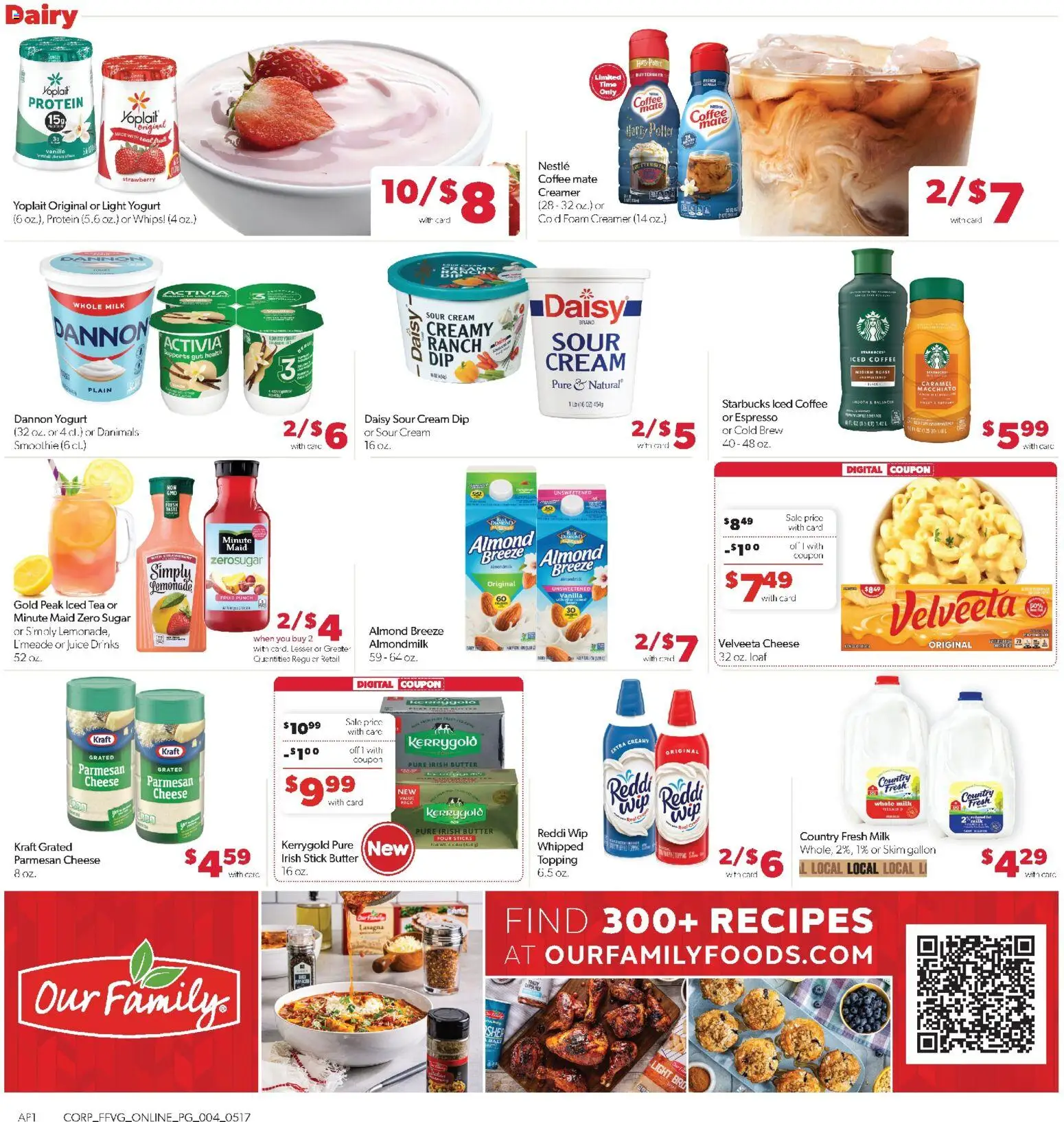 Family Fare Weekly Ad - MI - valid from 17.05.2026 | Page: 12 | Products: Coffee, Juice, Tea, Sugar