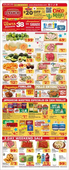 Preview of El Rancho weekly ads valid from 29.04.2026