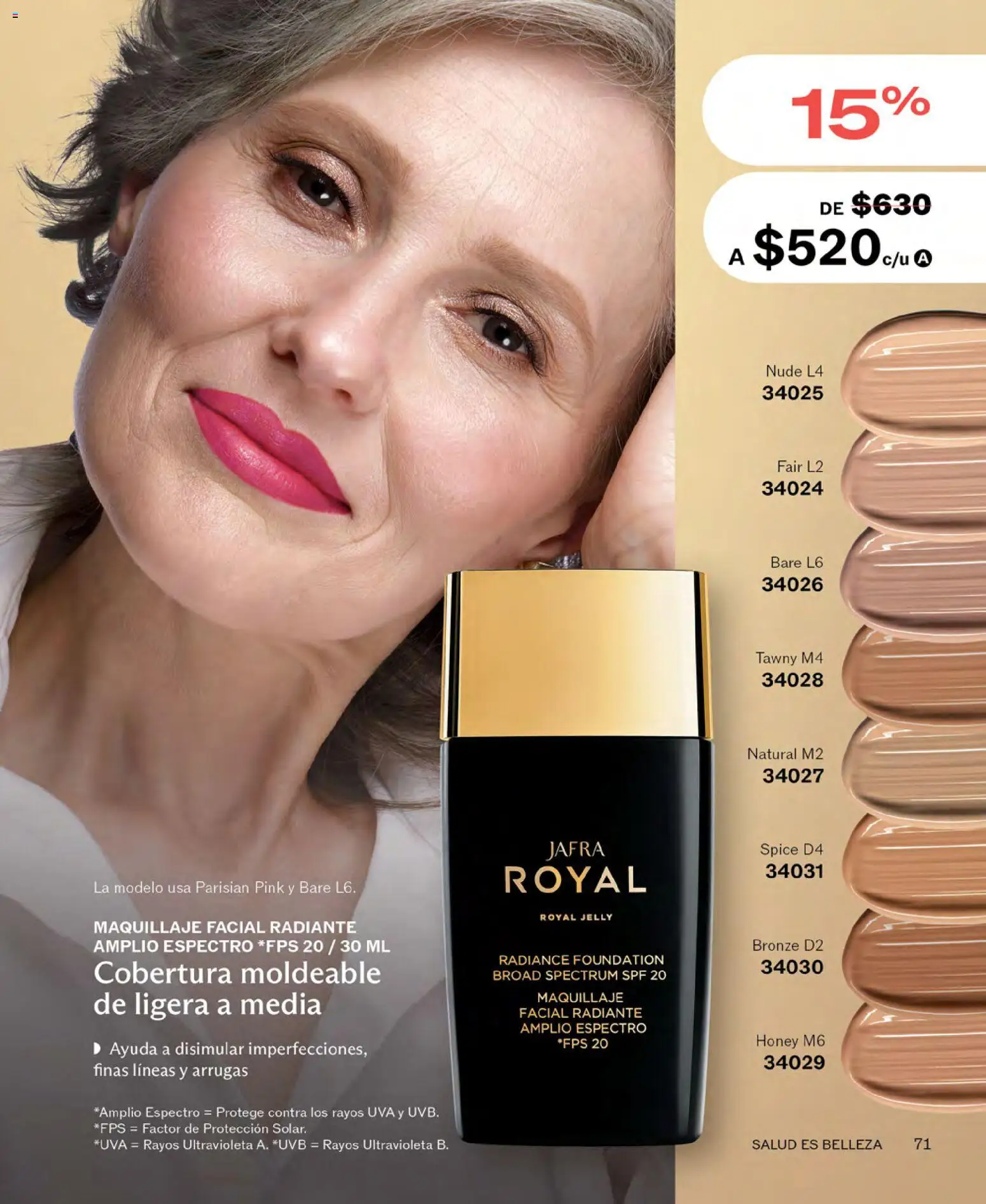 Nuevas ofertas de JAFRA válidas en toda la República Mexicana desde el 01/08/2026. ¡Encuentra las mejores ofertas en JAFRA catálogo! | Página: 71