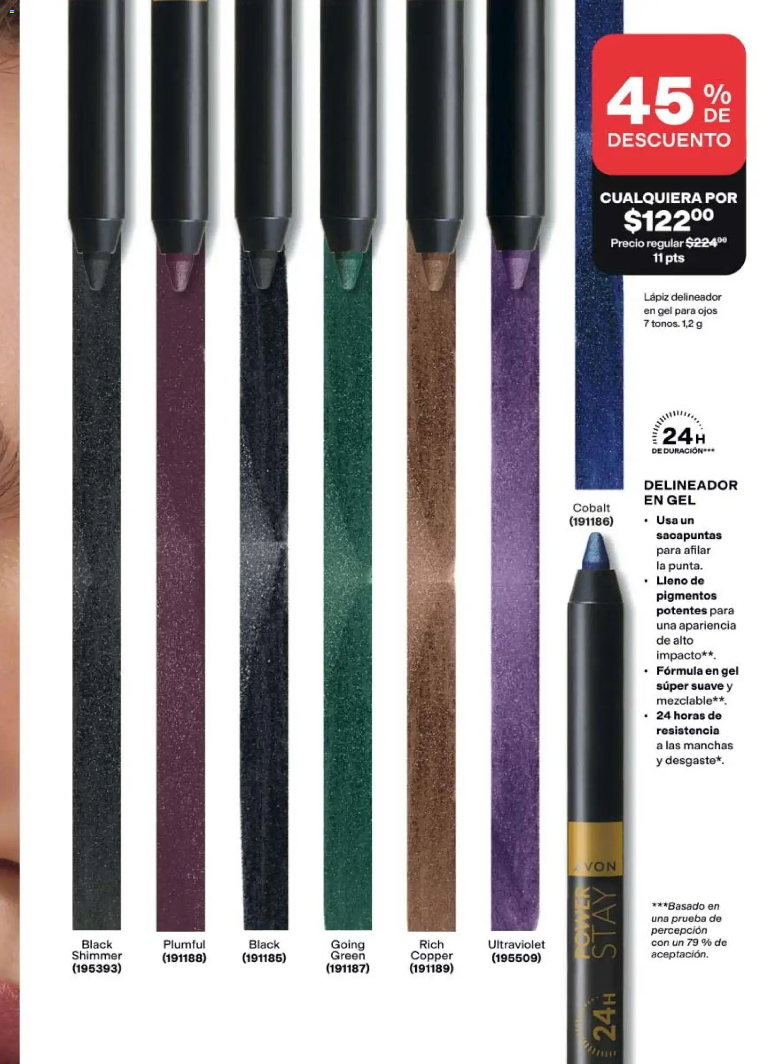 Nuevas ofertas de AVON válidas en toda la República Mexicana desde el 21/08/2026. ¡Encuentra las mejores ofertas en AVON campaña 13 2026! | Página: 37 | Productos: Sacapuntas, Delineador
