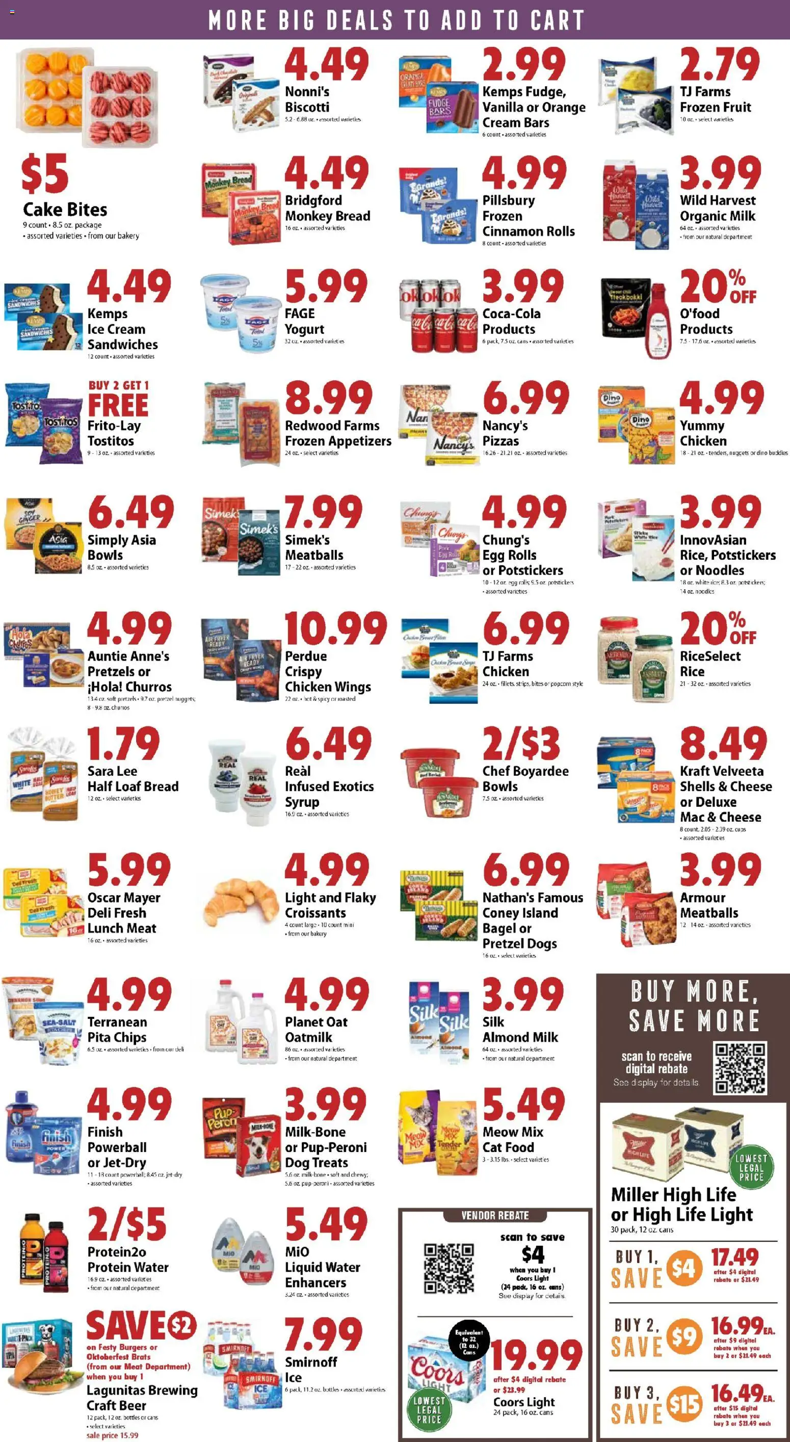 Festival Foods Weekly Ad - valid from 06.05.2026 | Page: 7 | Products: Cat Food, Milk, Rice, Chips