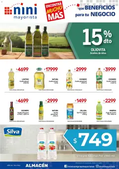 Vista previa NINI Mayorista ofertas válido desde el 01.06.2026 | Página: 21 | Productos: Aceite, Vinagre, Sal, Oliva