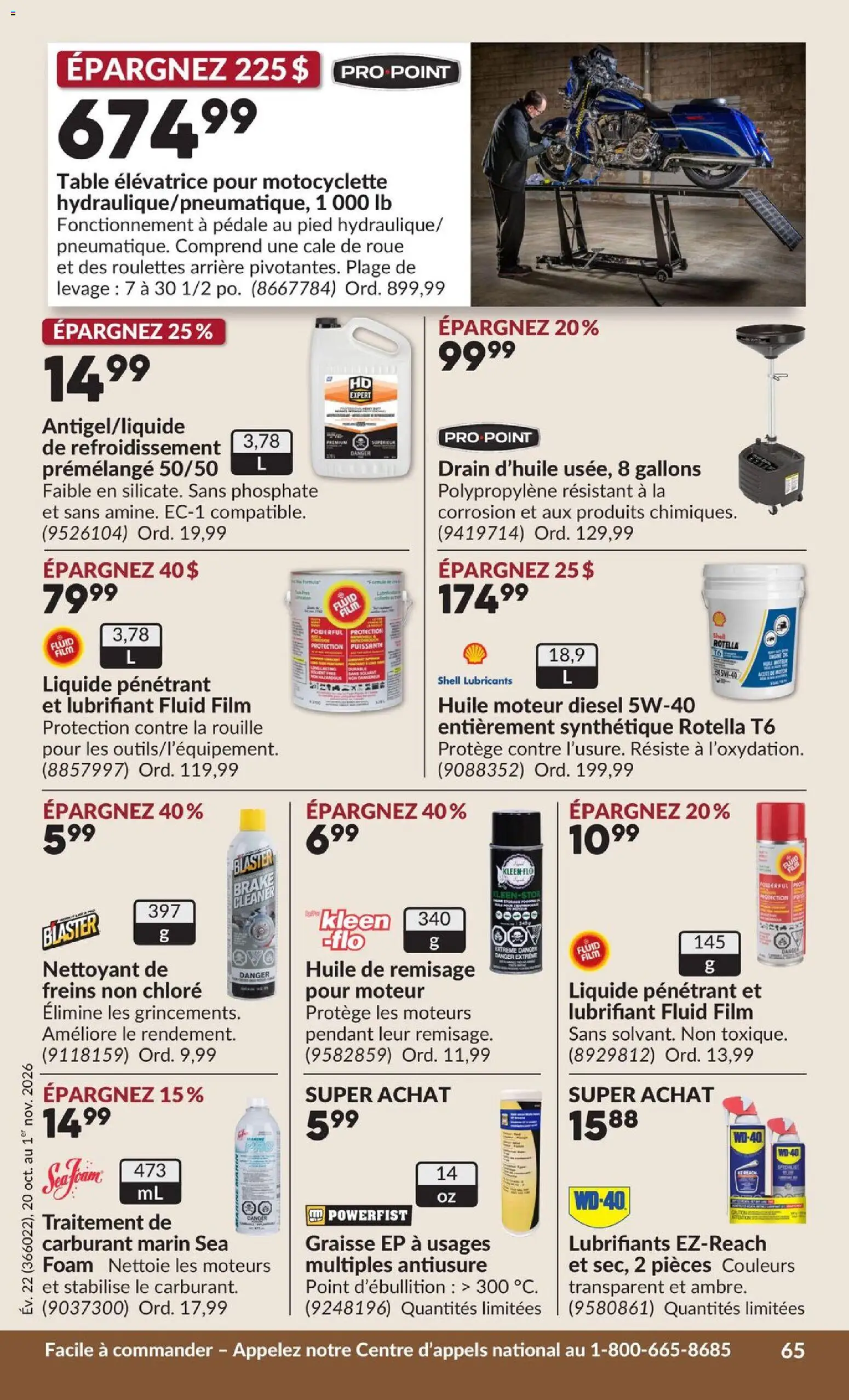 Princess Auto flyer valid from Oct 20, 2026 | Page: 68