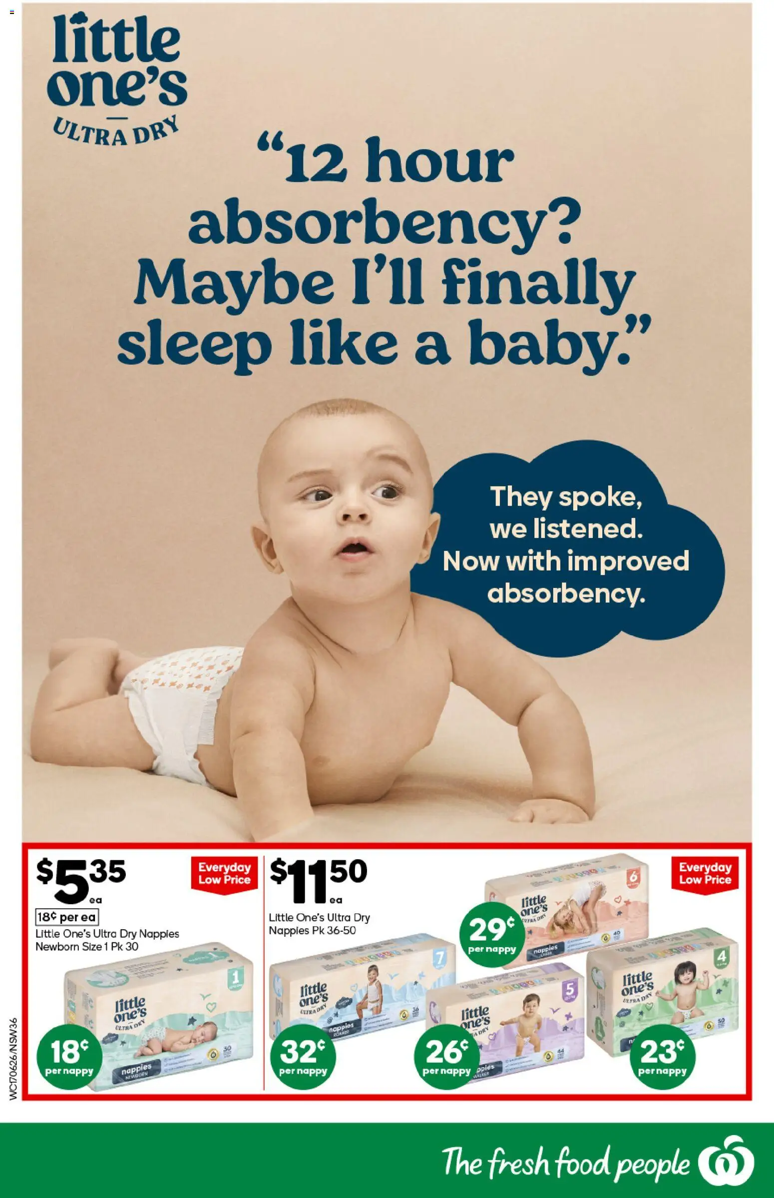 Woolworths catalogue - valid from 17.06.2026 | Page: 36 | Products: Nappies