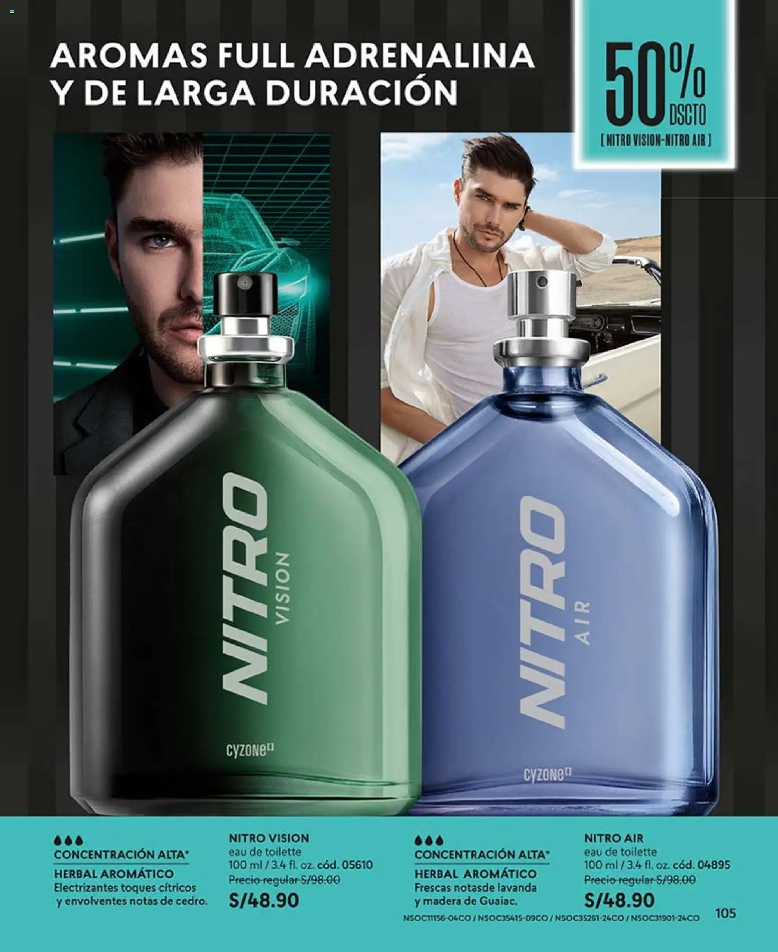 Catálogo CyZone válido desde 14/03/2026 | Página: 105 | Productos: EAU de Toilette