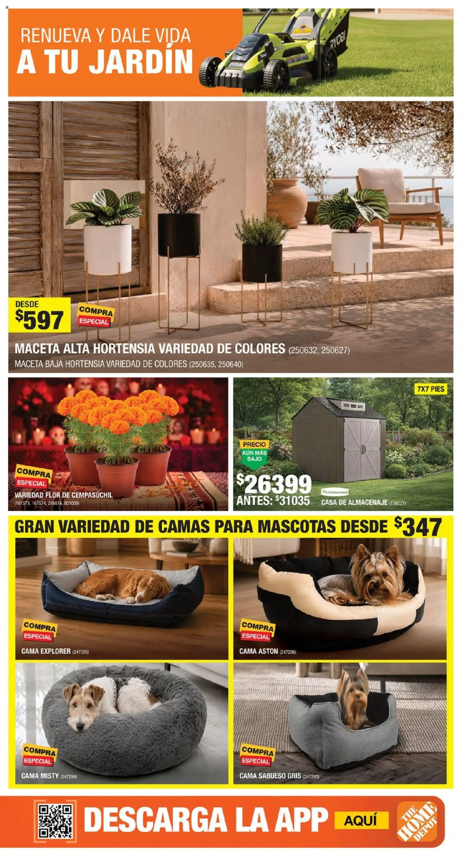 Nuevas ofertas de Home Depot válidas en toda la República Mexicana desde el 01/10/2026. ¡Encuentra las mejores ofertas en Home Depot catálogo! | Página: 15
