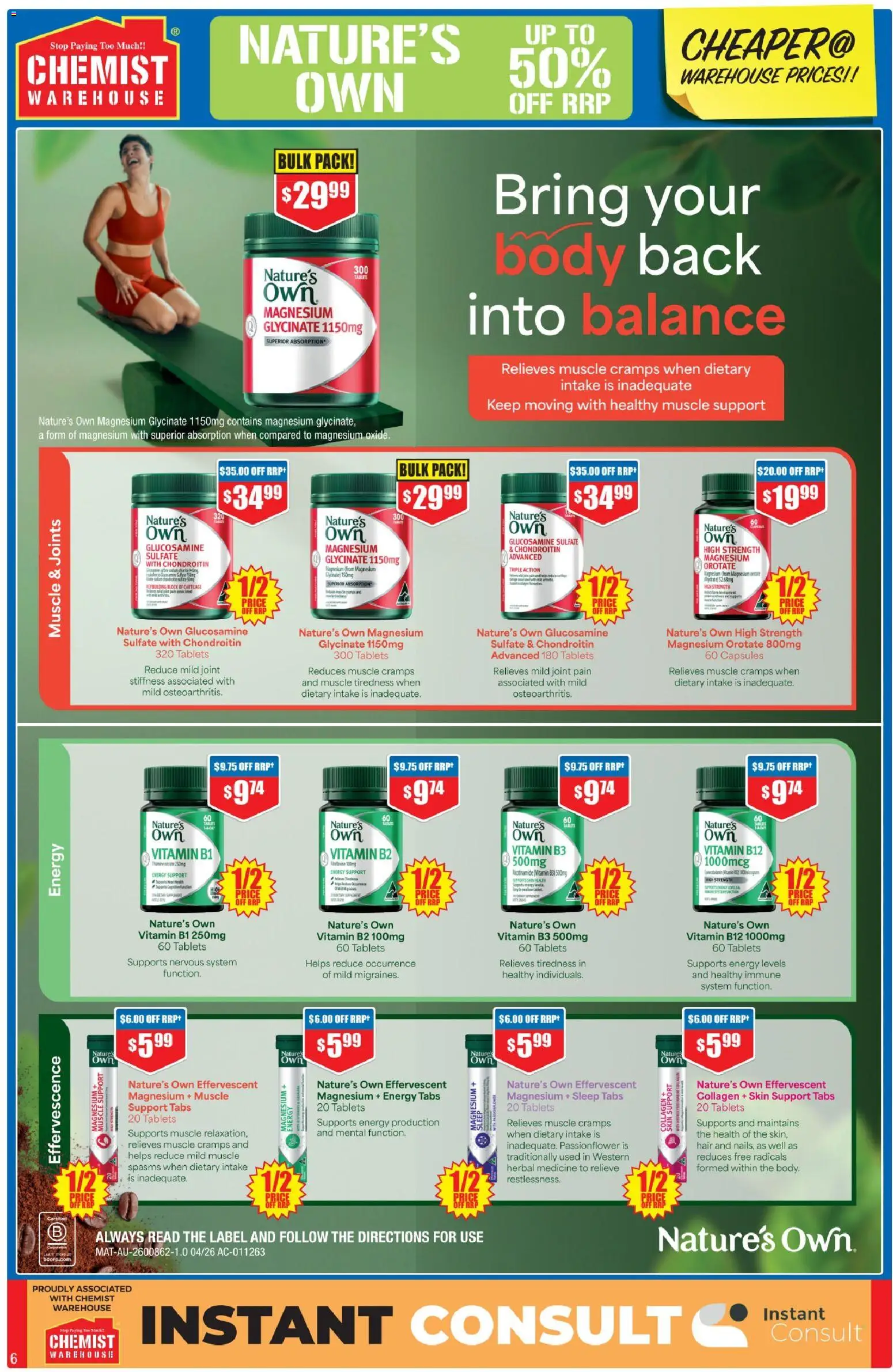   ﻿﻿Chemist Warehouse catalogue from 23/07/2026 > Big discounts — page 6