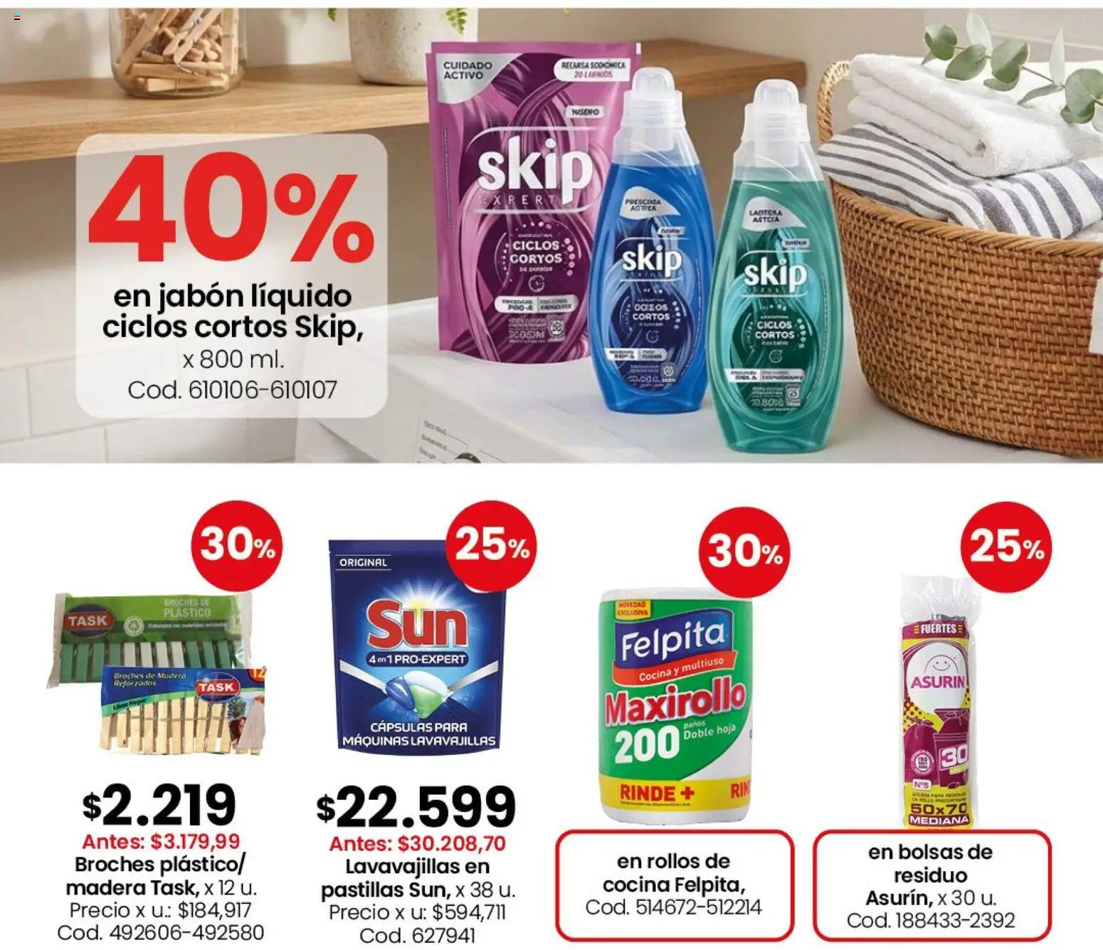 Coto - Perfumería y limpieza │ válido desde el 15.06.2026 | Página: 3 | Productos: Cocina, Lavavajillas, Jabón líquido, Jabón