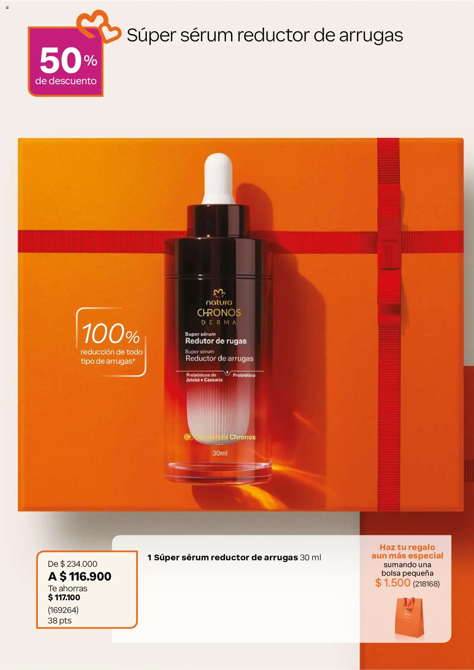 Natura revista - valida desde el 22/07/2026 | Página: 39 | Productos: Té, Bolsa, Serum