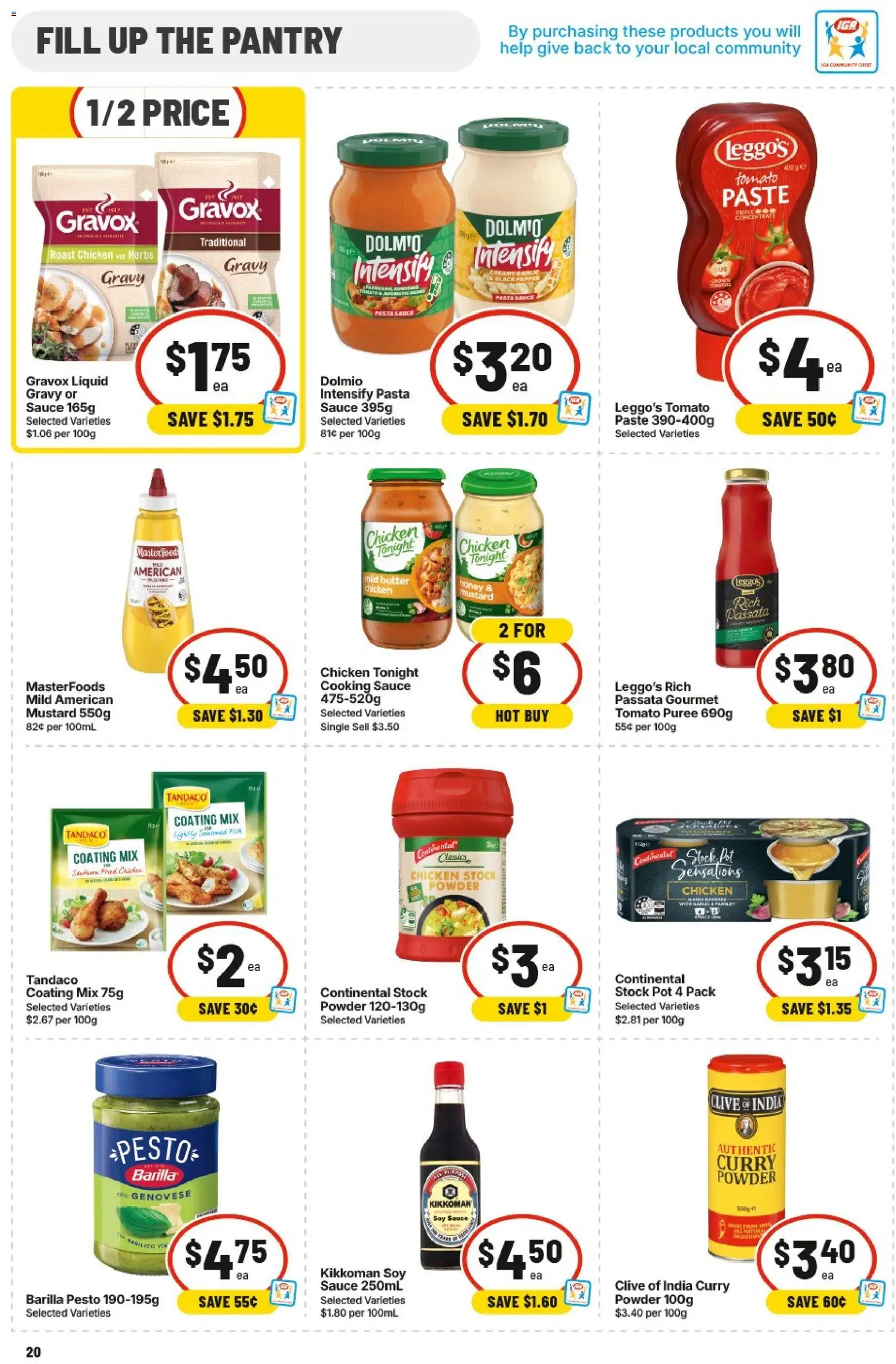IGA catalogue - valid from 24/06/2026 | Page: 24 | Products: Curry, Pot, Butter, Pasta