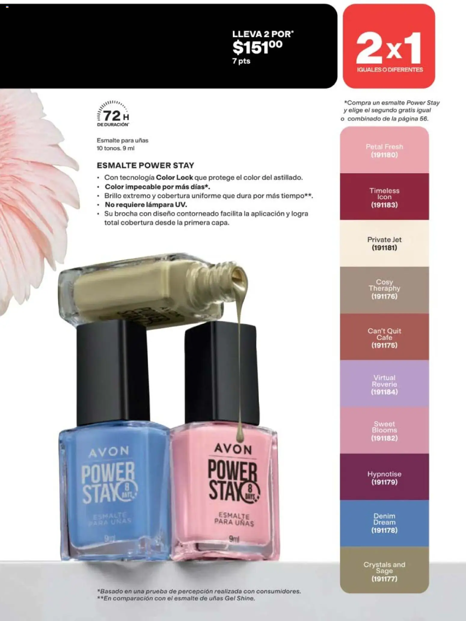 Nuevas ofertas de AVON válidas en toda la República Mexicana desde el 11/09/2026. ¡Encuentra las mejores ofertas en AVON campaña 14 2026! | Página: 53 | Productos: Brillo, Café, Lámpara, Esmalte de uñas